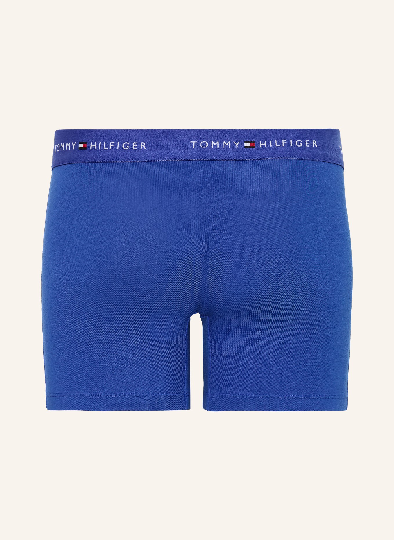 TOMMY HILFIGER 3er-Pack Boxershorts: BLAU / DUNKELBLAU / SCHWARZ