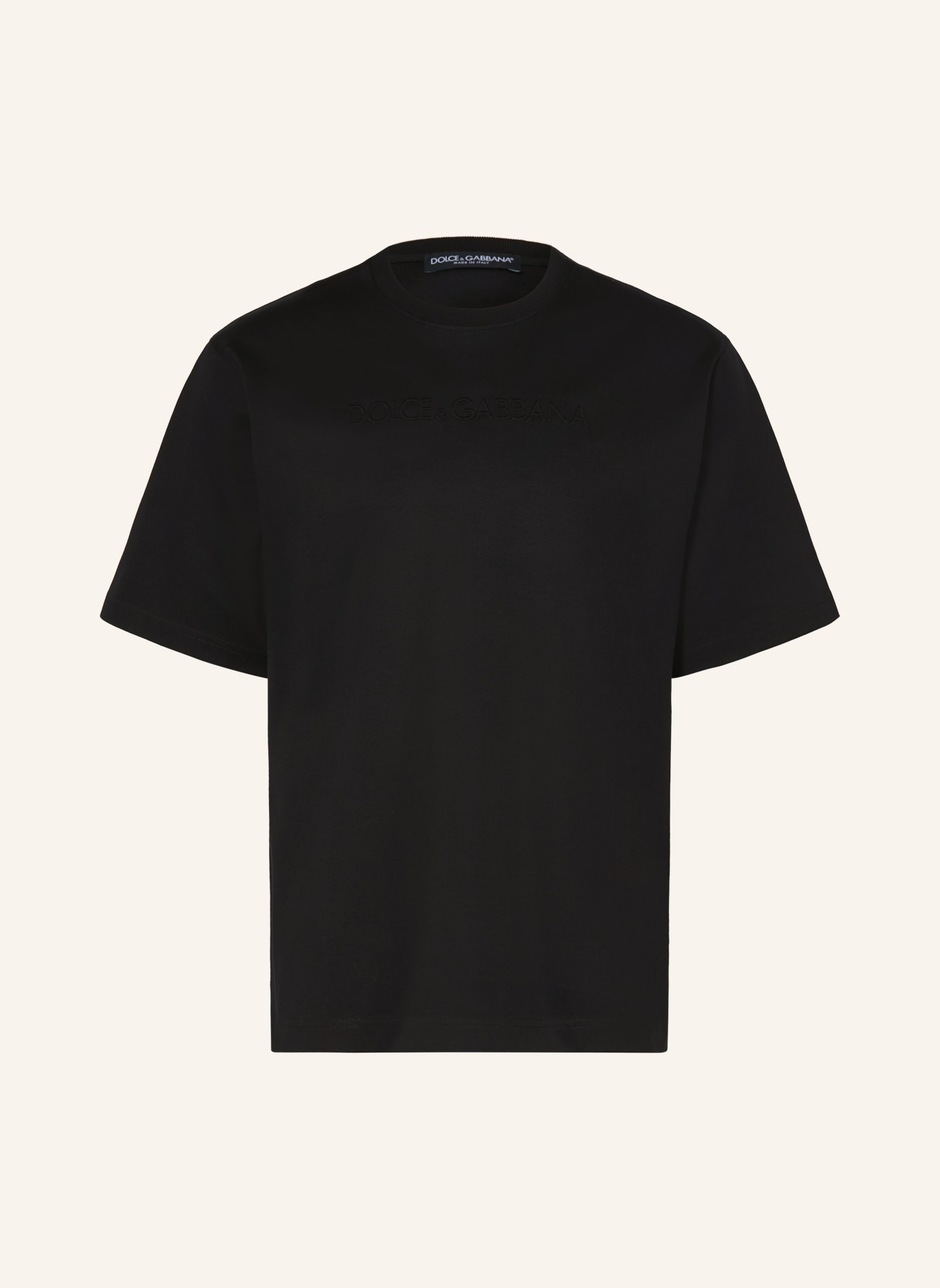 DOLCE & GABBANA T-shirt: BLACK