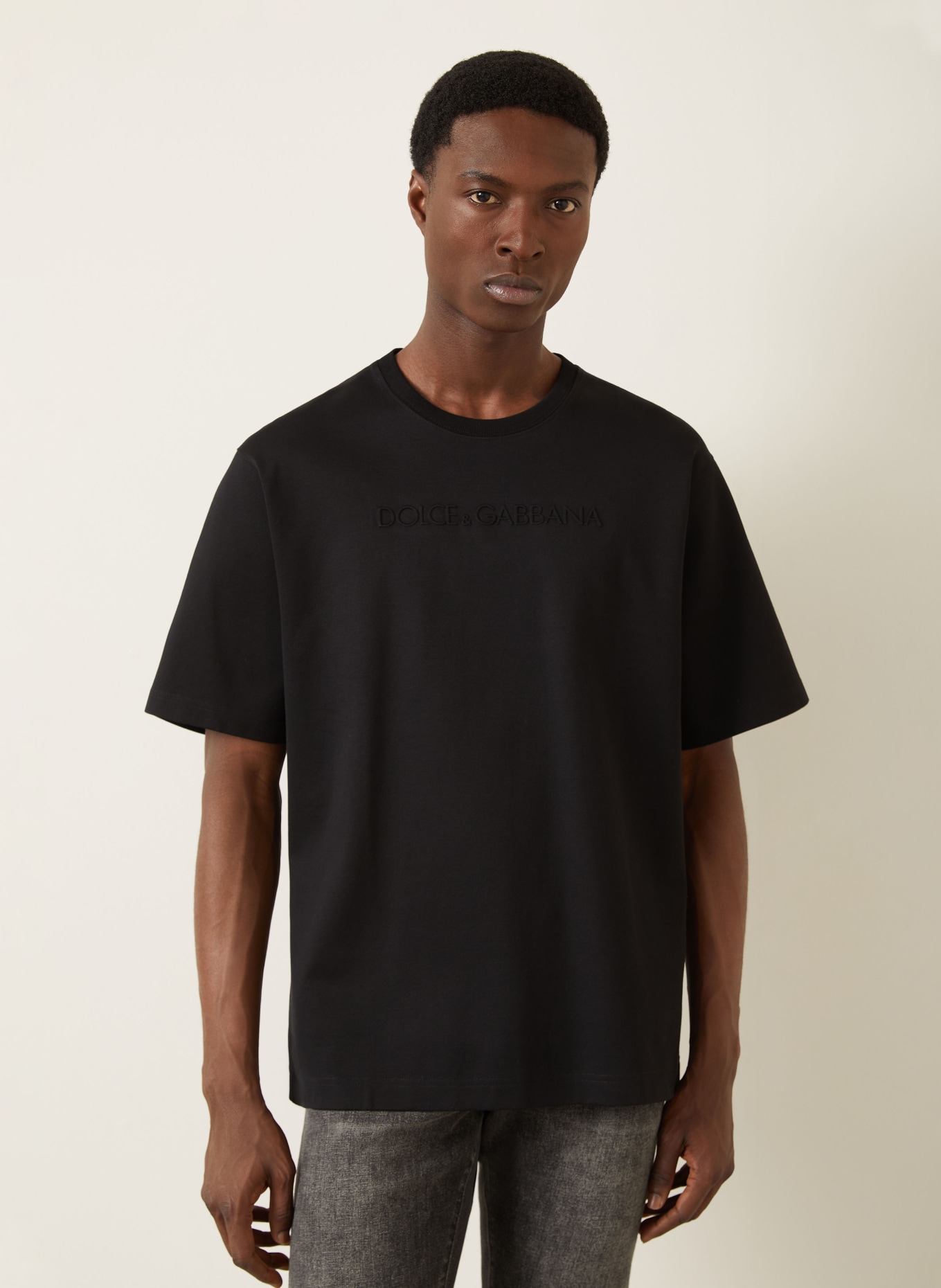 DOLCE & GABBANA T-shirt: BLACK