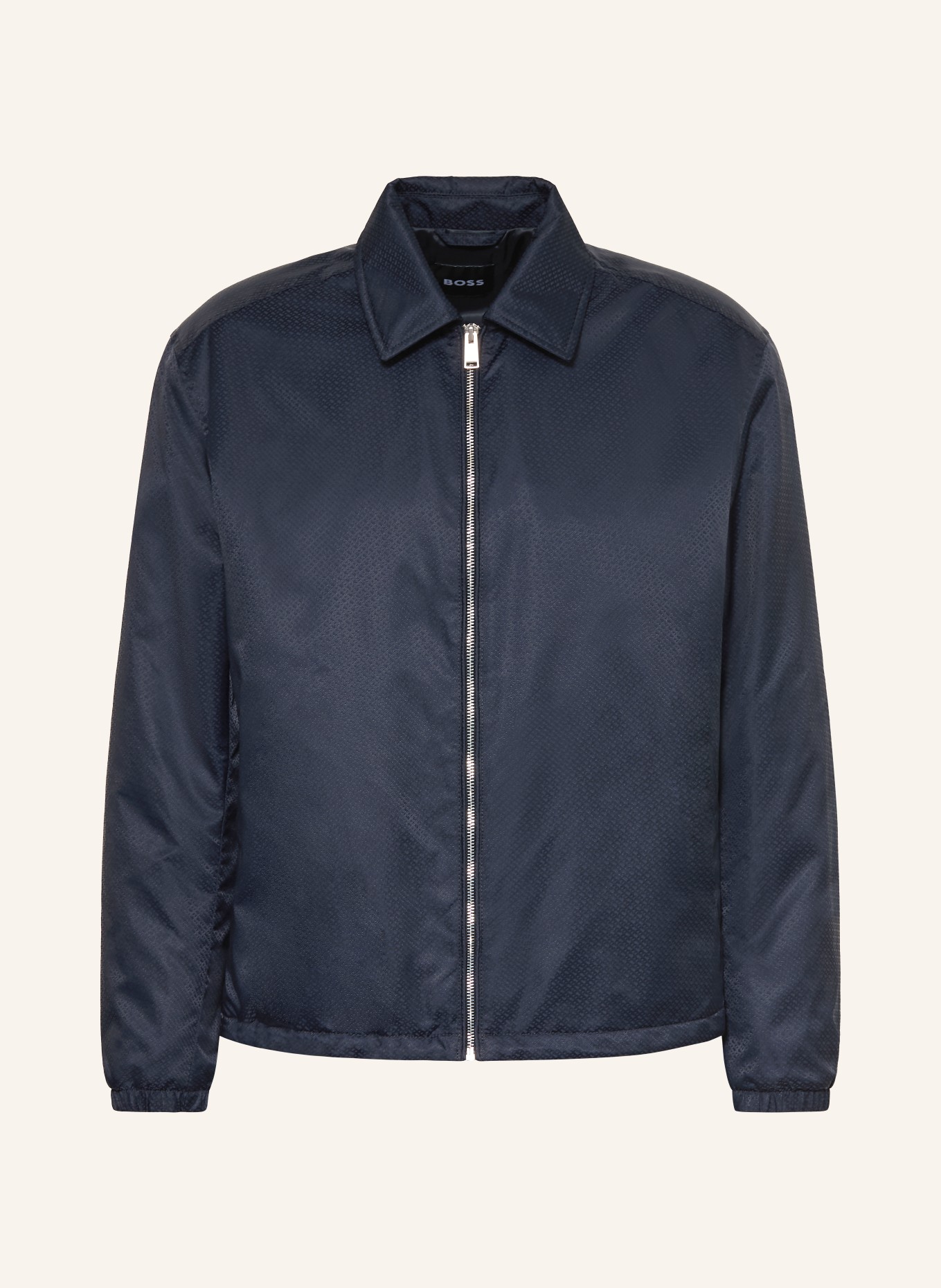 BOSS Jacquard-Blouson CRESTELL: DUNKELBLAU