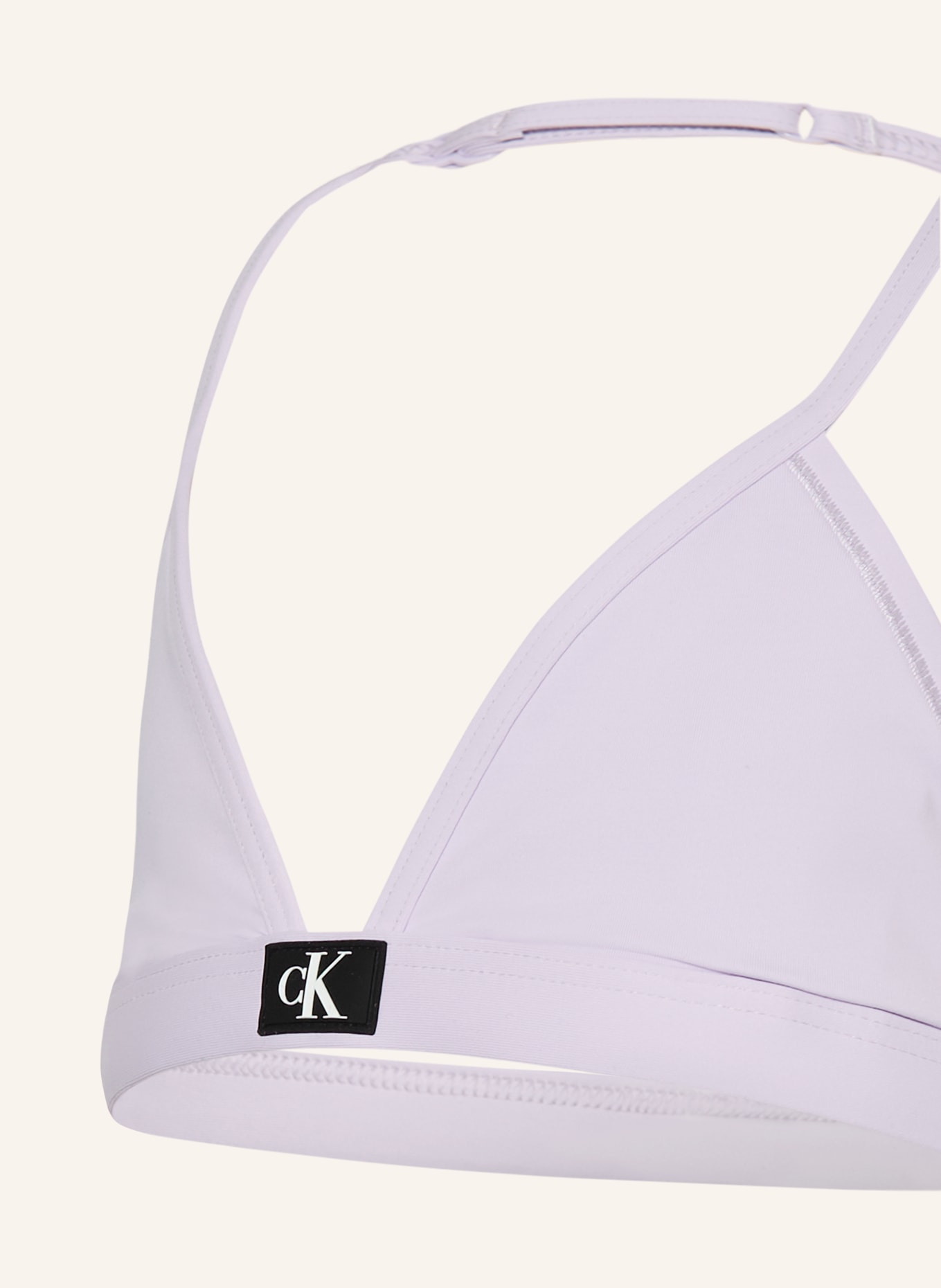 Calvin Klein Triangel-Bikini CK MONOGRAM: HELLLILA
