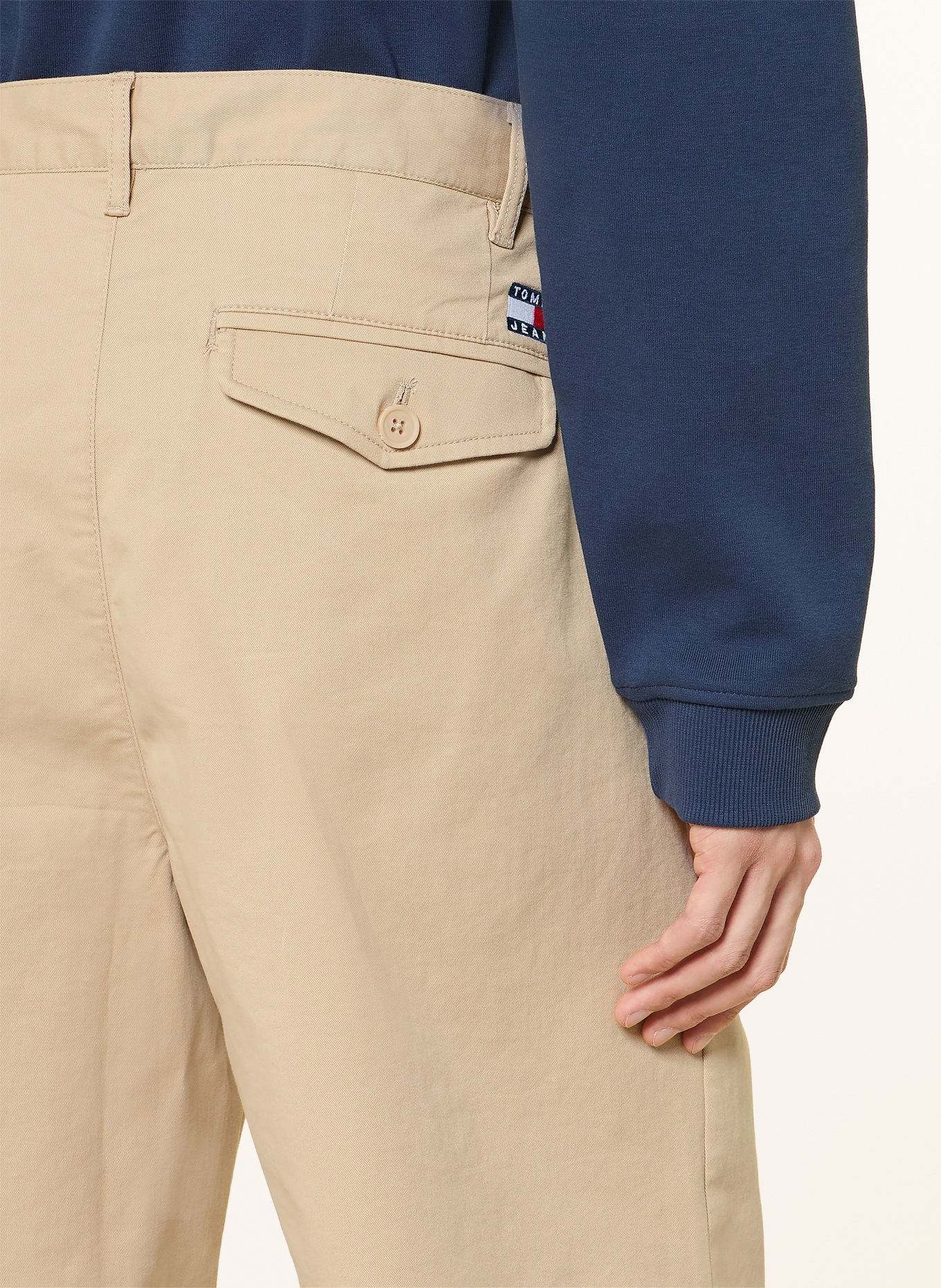 TOMMY JEANS Chinoshorts Straight Fit: CAMEL