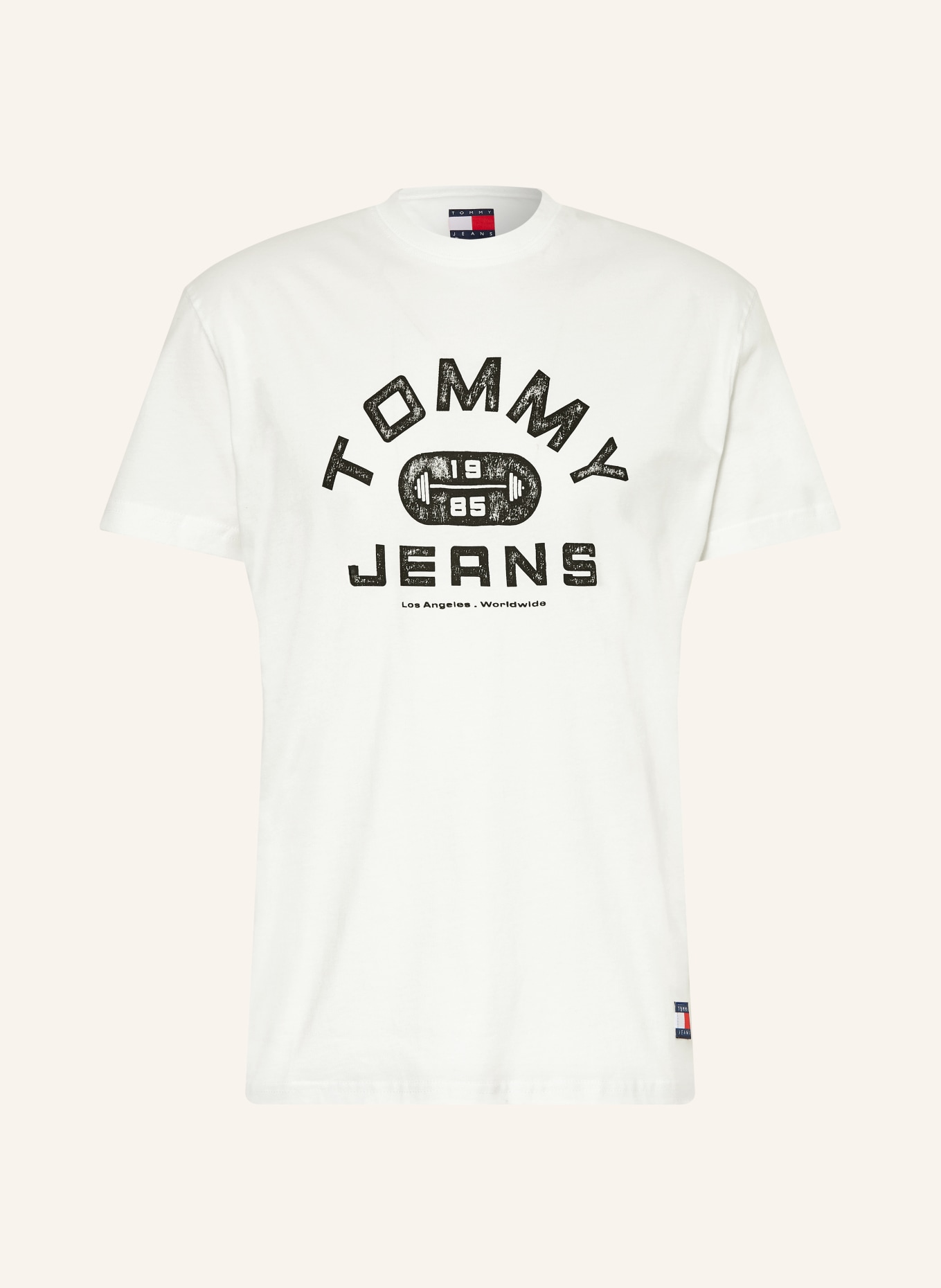 TOMMY JEANS T-Shirt: WEISS