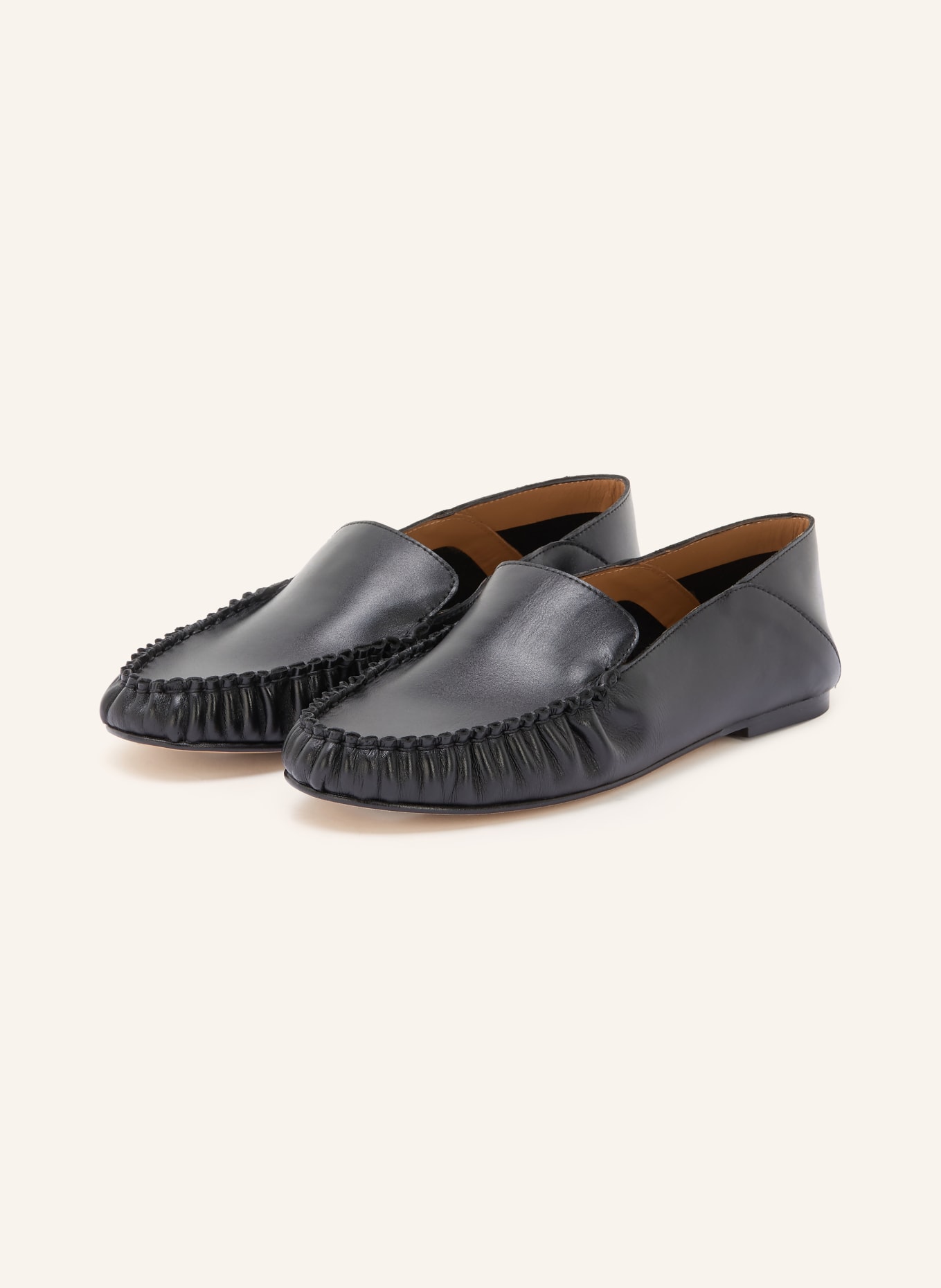 Flattered Slipper BON BON: SCHWARZ