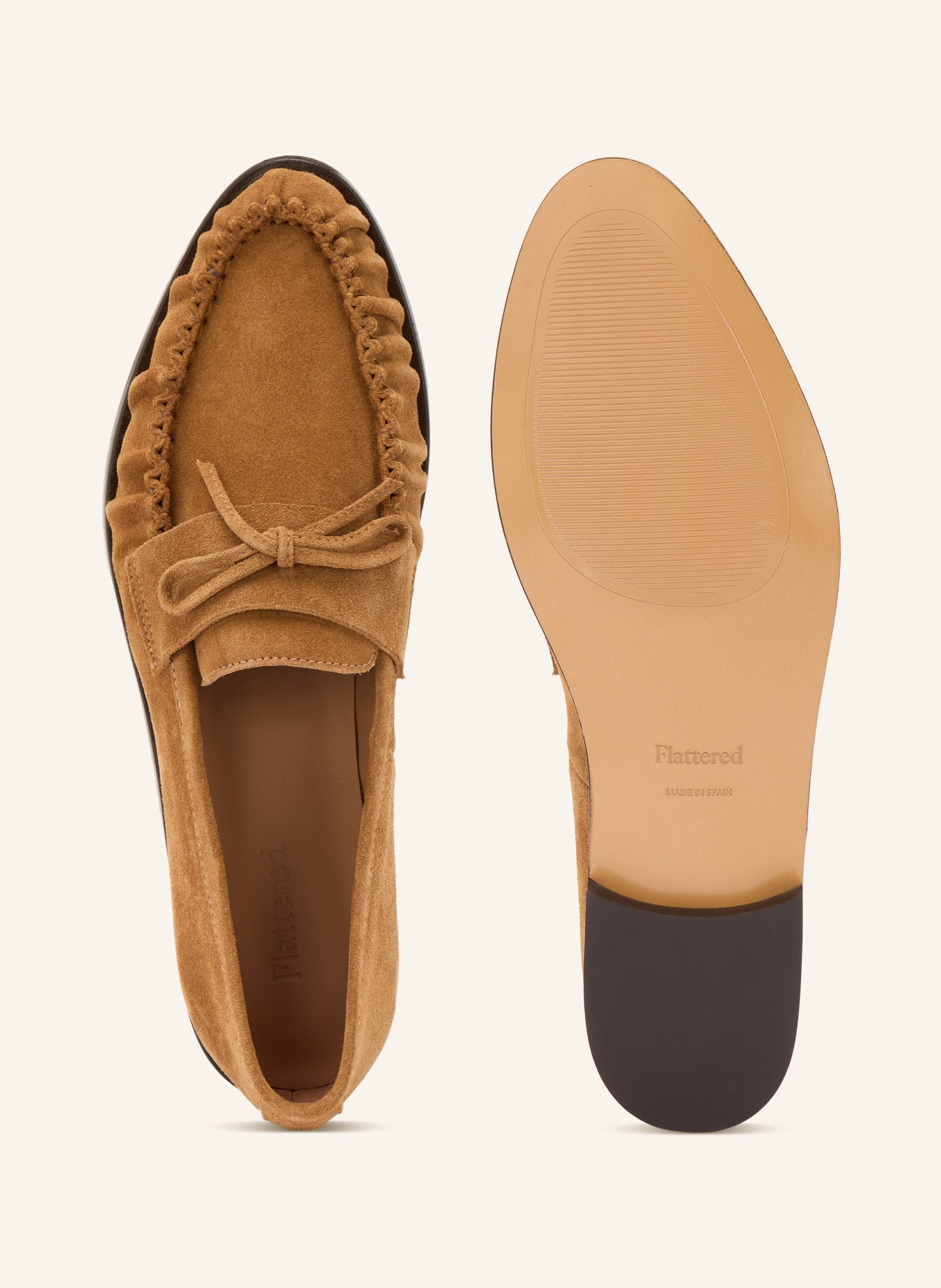 Flattered Mokasíny DYLAN: SVĚTLE HNĚDÁ