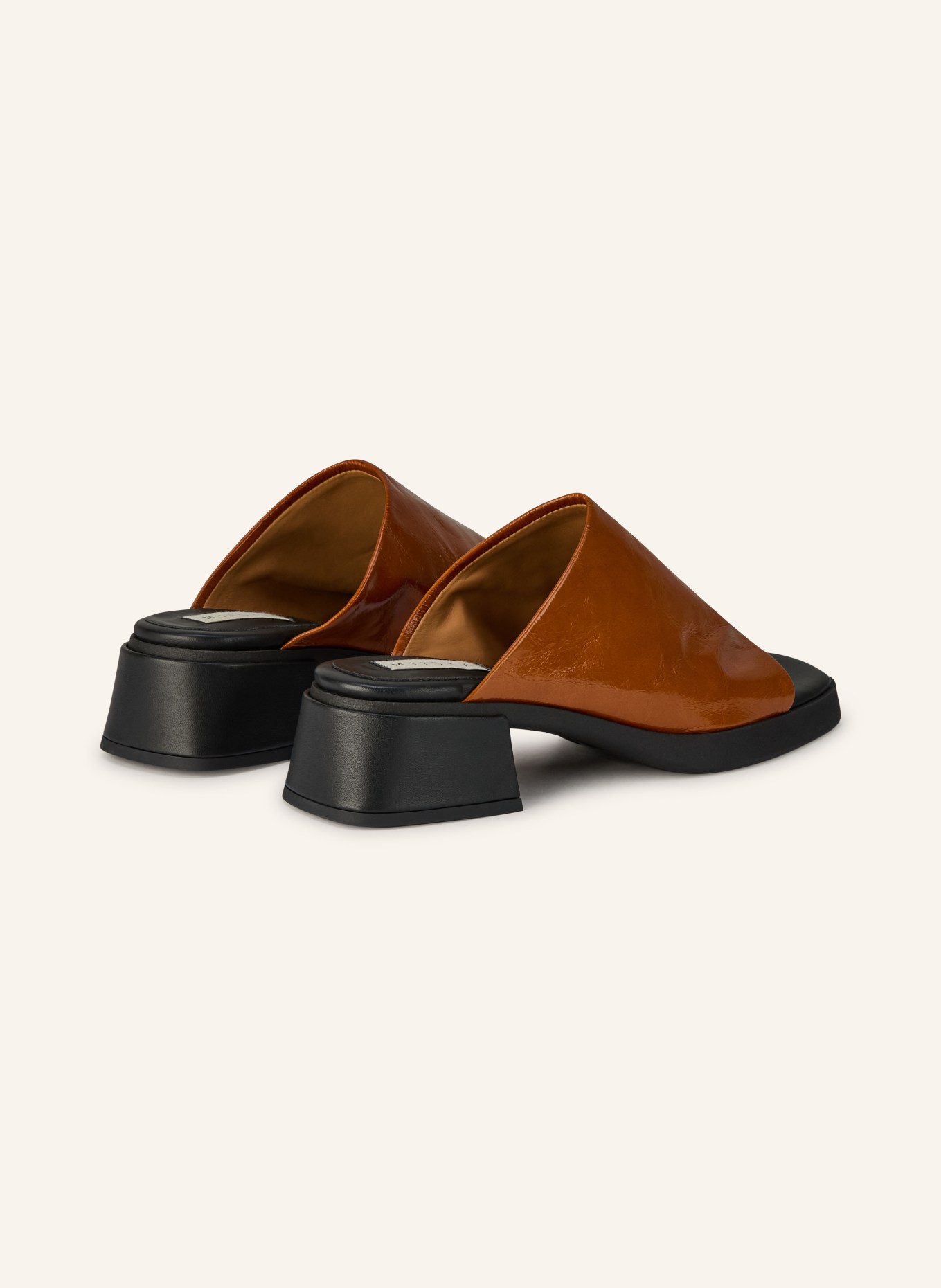 MIISTA Mules ZOOEY: BRAUN