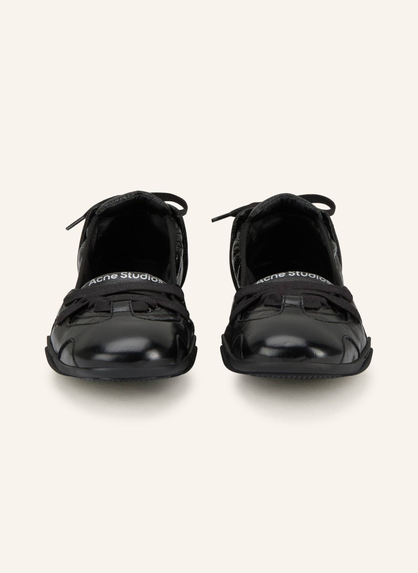 Acne Studios baleriny: CZARNY