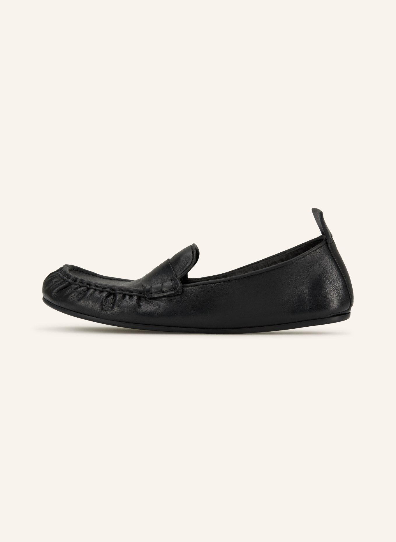 Acne Studios Penny loafers: CZARNY