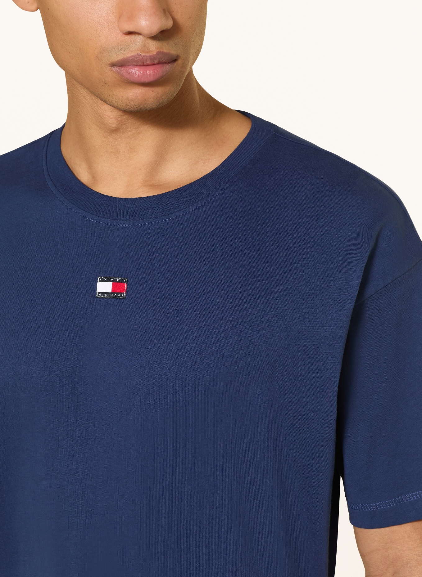 TOMMY HILFIGER Krótkie piżamy: GRANATOWY / CZERWONY / BIAŁY