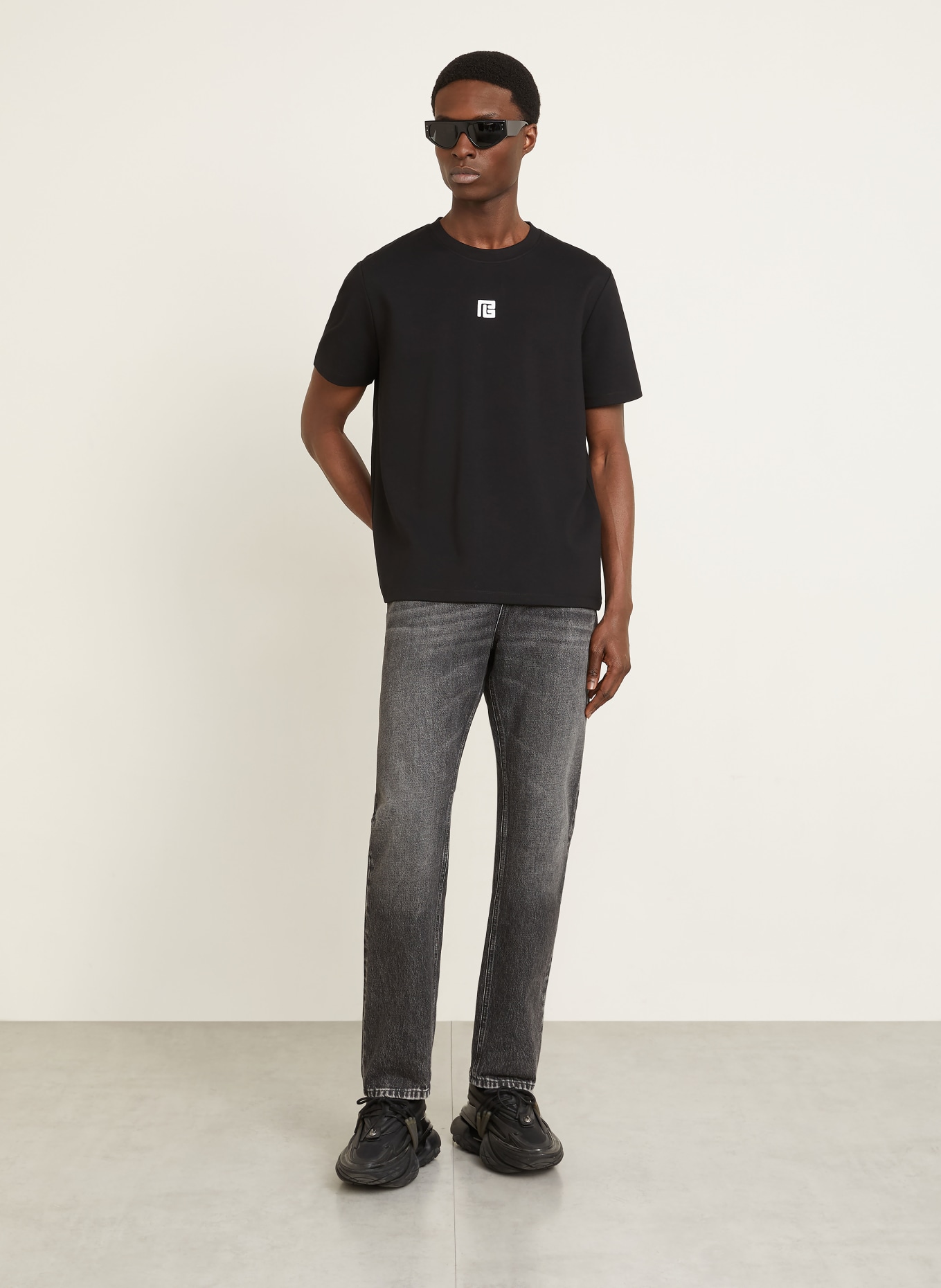 BALMAIN T-Shirt: SCHWARZ