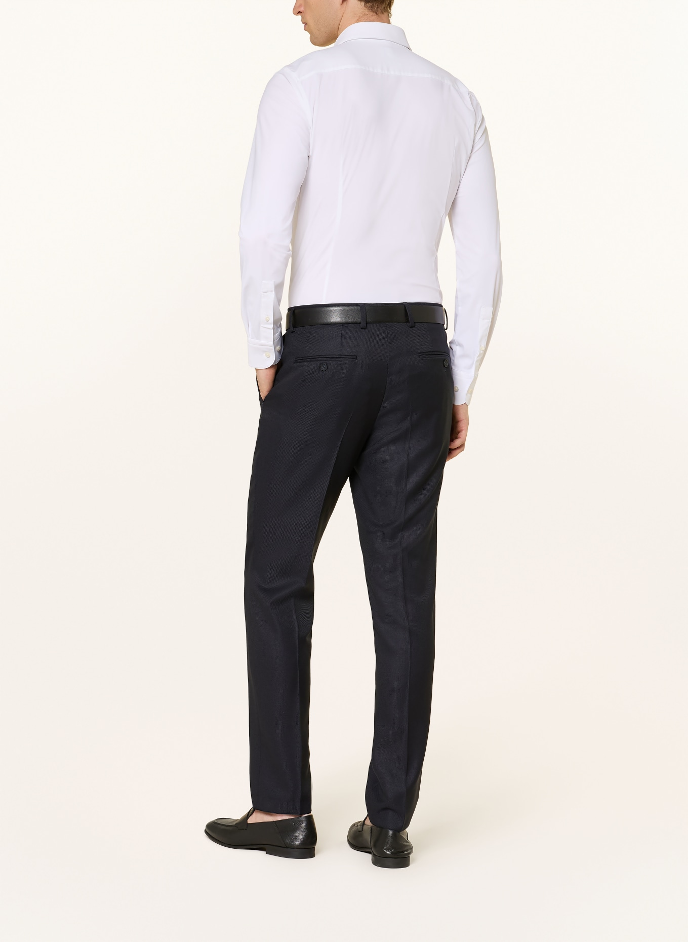 BOSS Hemd HANK Slim Fit: WEISS