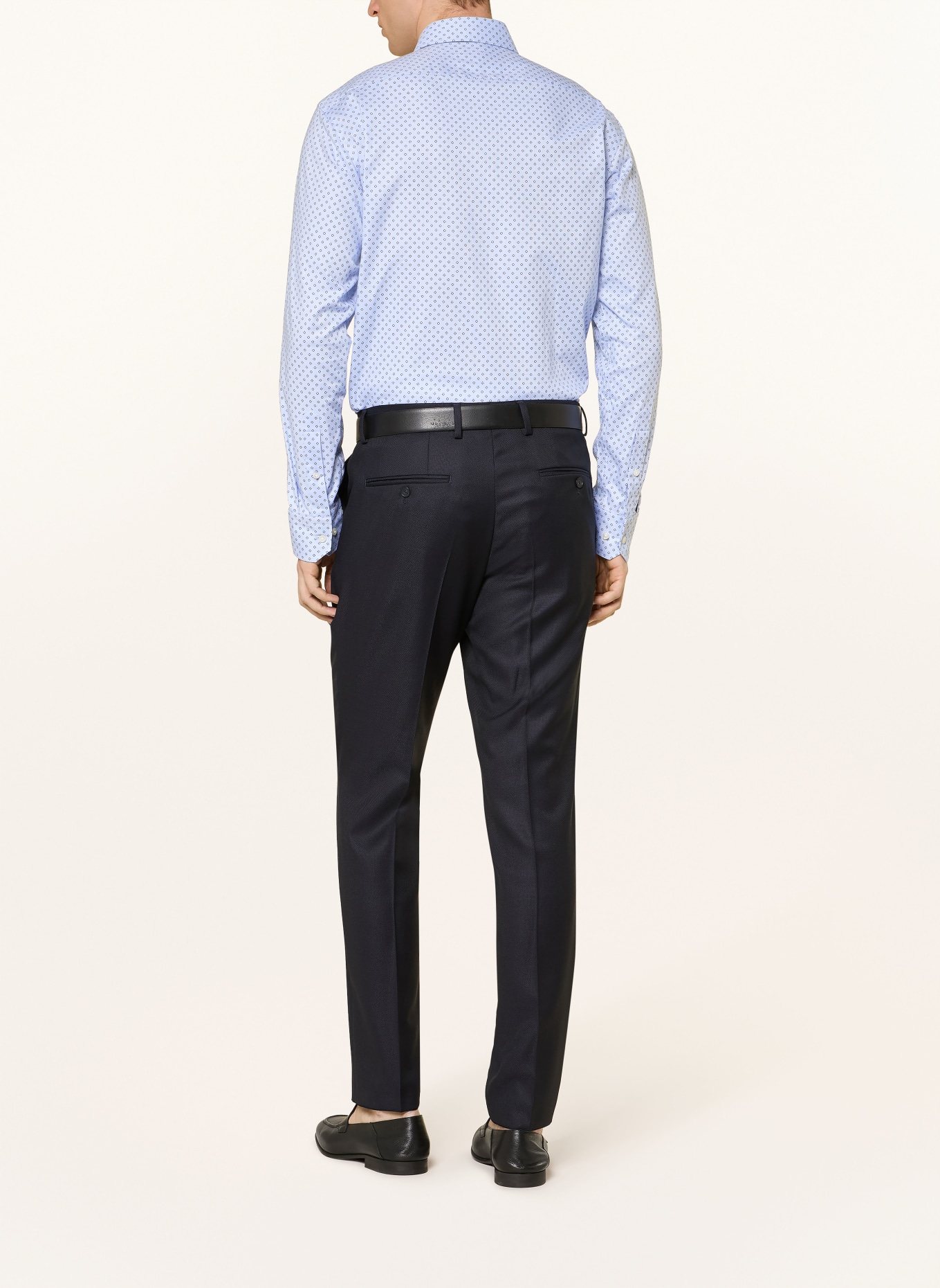 BOSS Hemd JOE Regular Fit: HELLBLAU / SCHWARZ