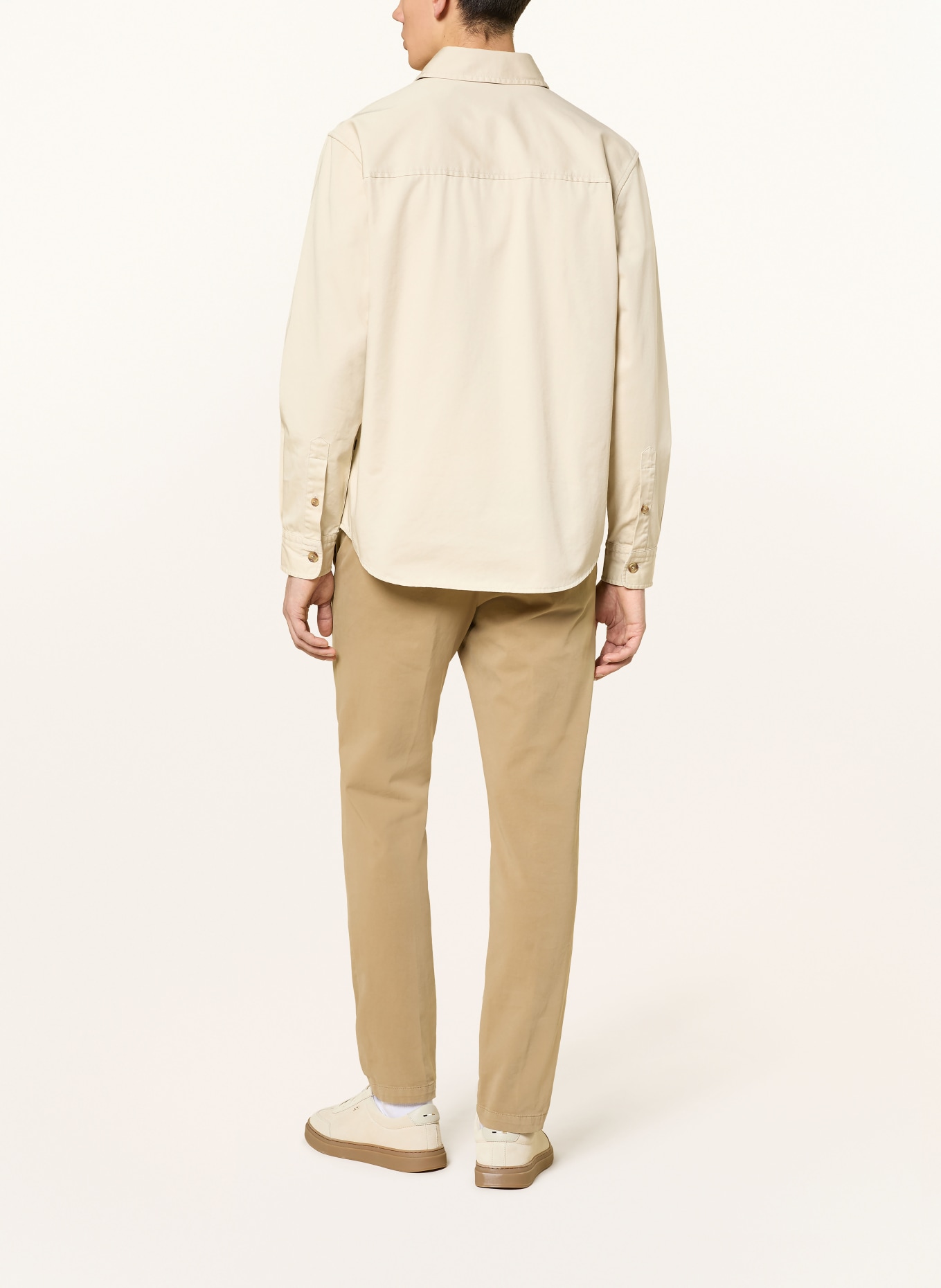 BOSS Overjacket OWEN: HELLBRAUN