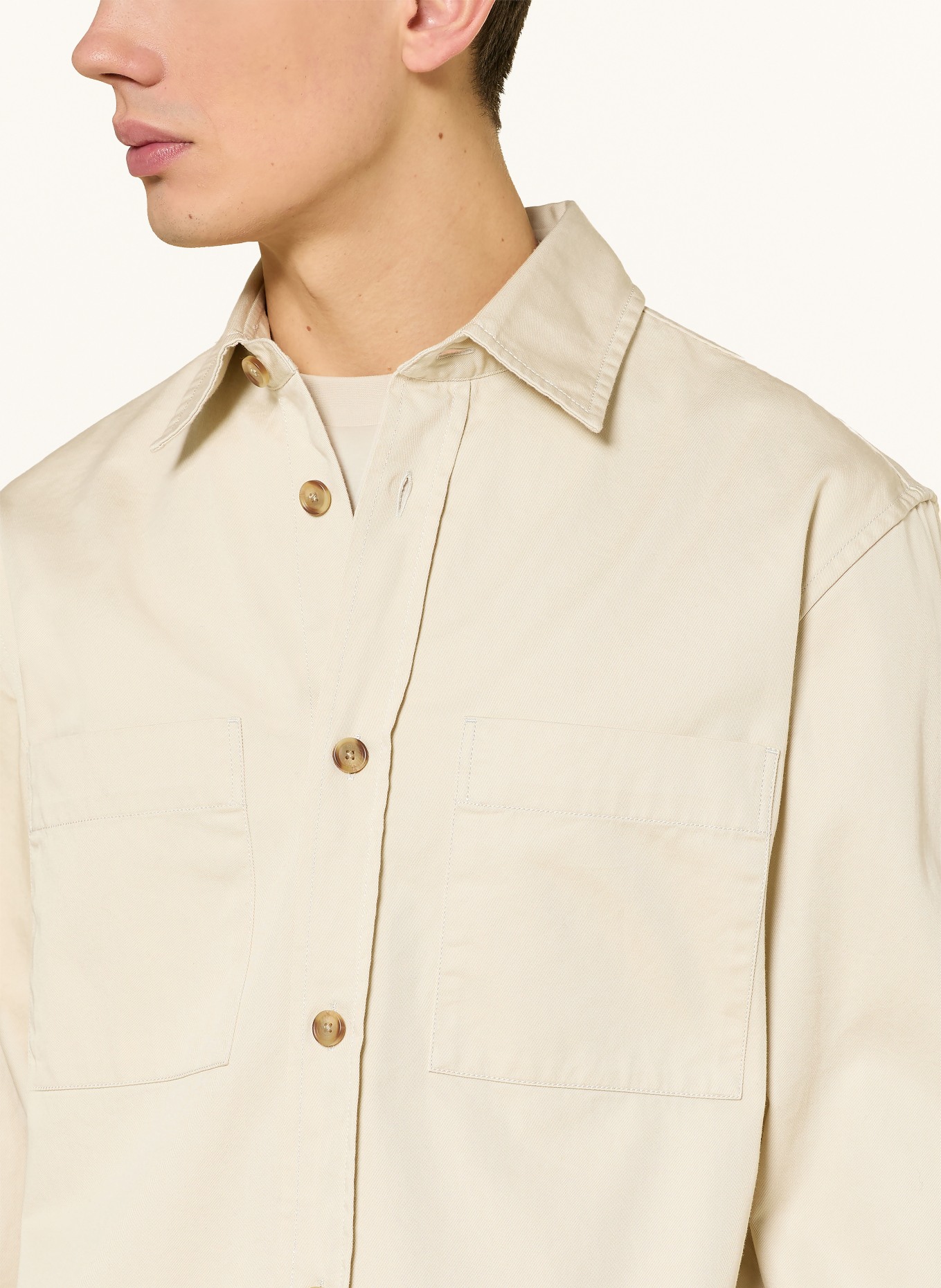 BOSS Overjacket OWEN: HELLBRAUN