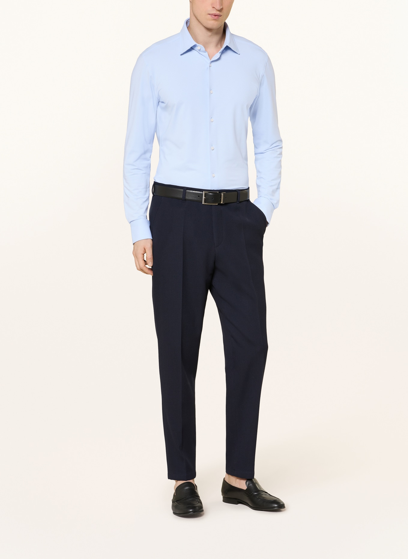 BOSS Hemd HANK Slim Fit: HELLBLAU