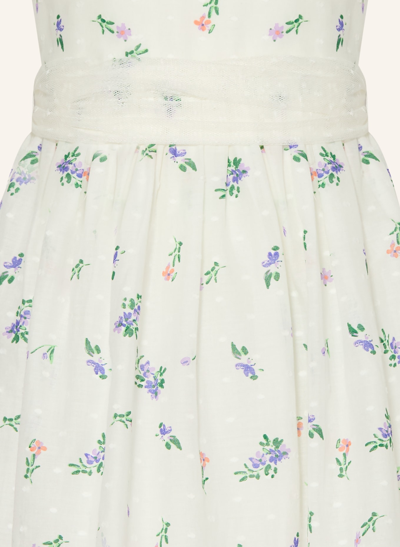 s.Oliver RED Kleid: WEISS / LILA / GRÜN