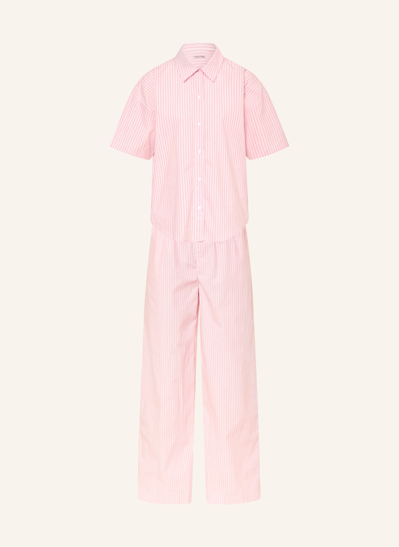 Calvin Klein Schlafanzug: PINK / ROSA