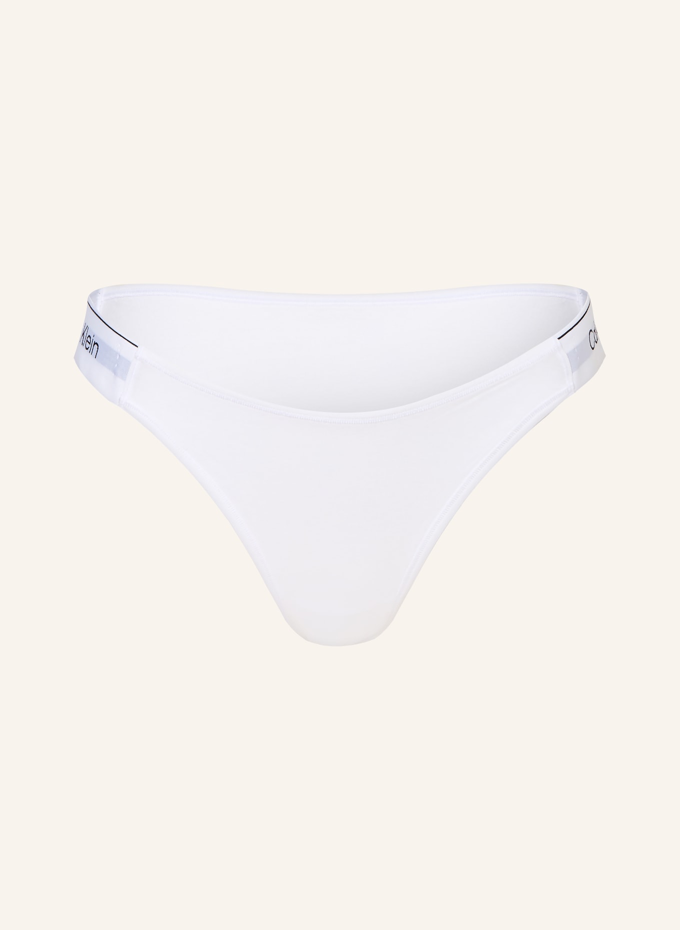 Calvin Klein String ICON COTTON MODAL: WEISS / HELLGRAU / SCHWARZ