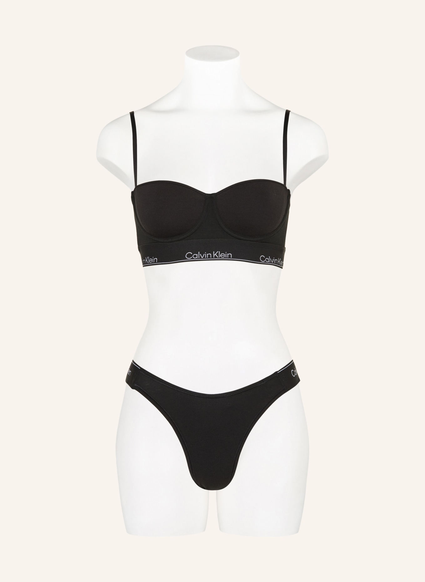 Calvin Klein Majtki ICON COTTON: CZARNY / JASNOCZARY