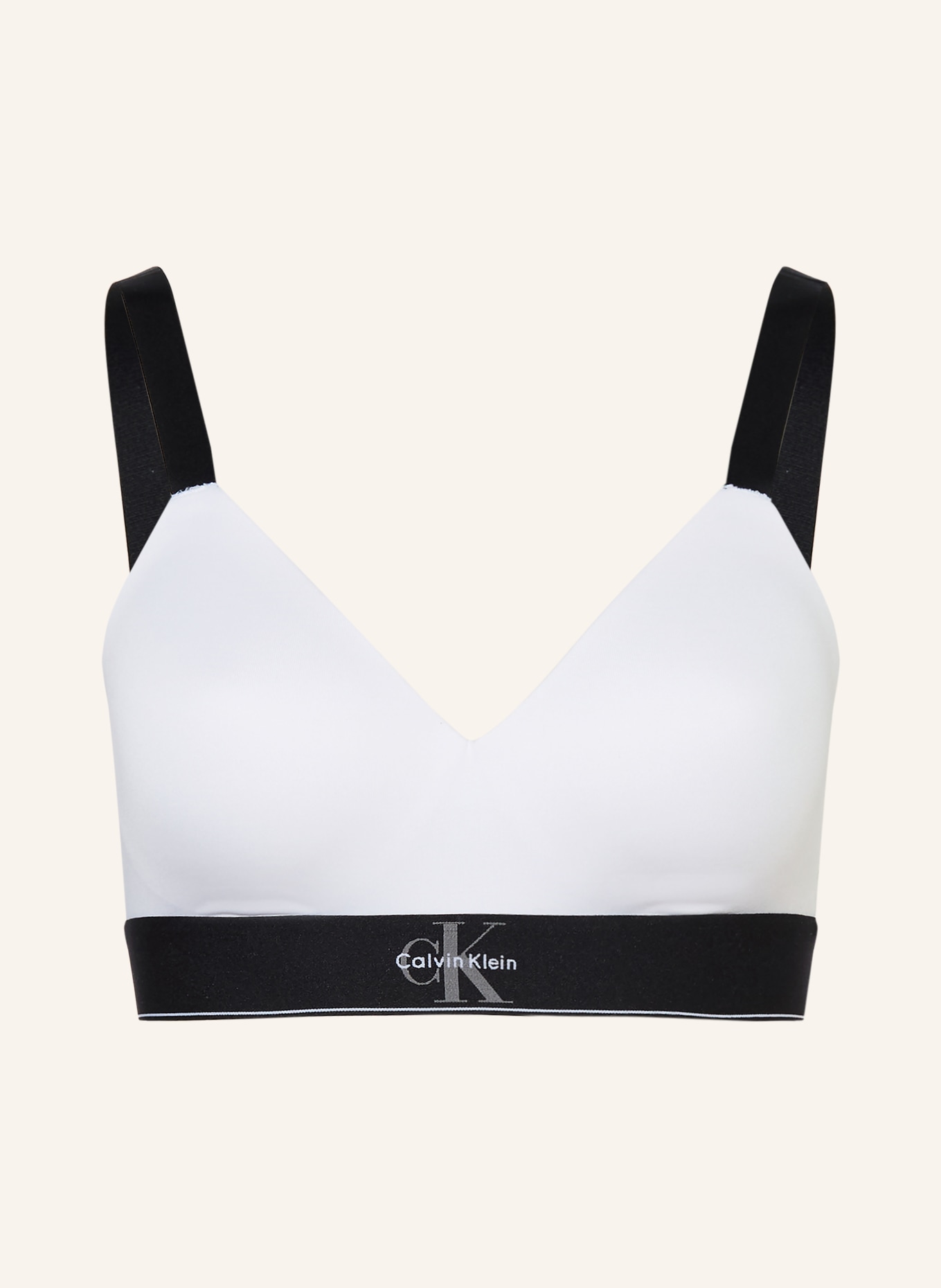 Calvin Klein Bustier: WEISS / SCHWARZ