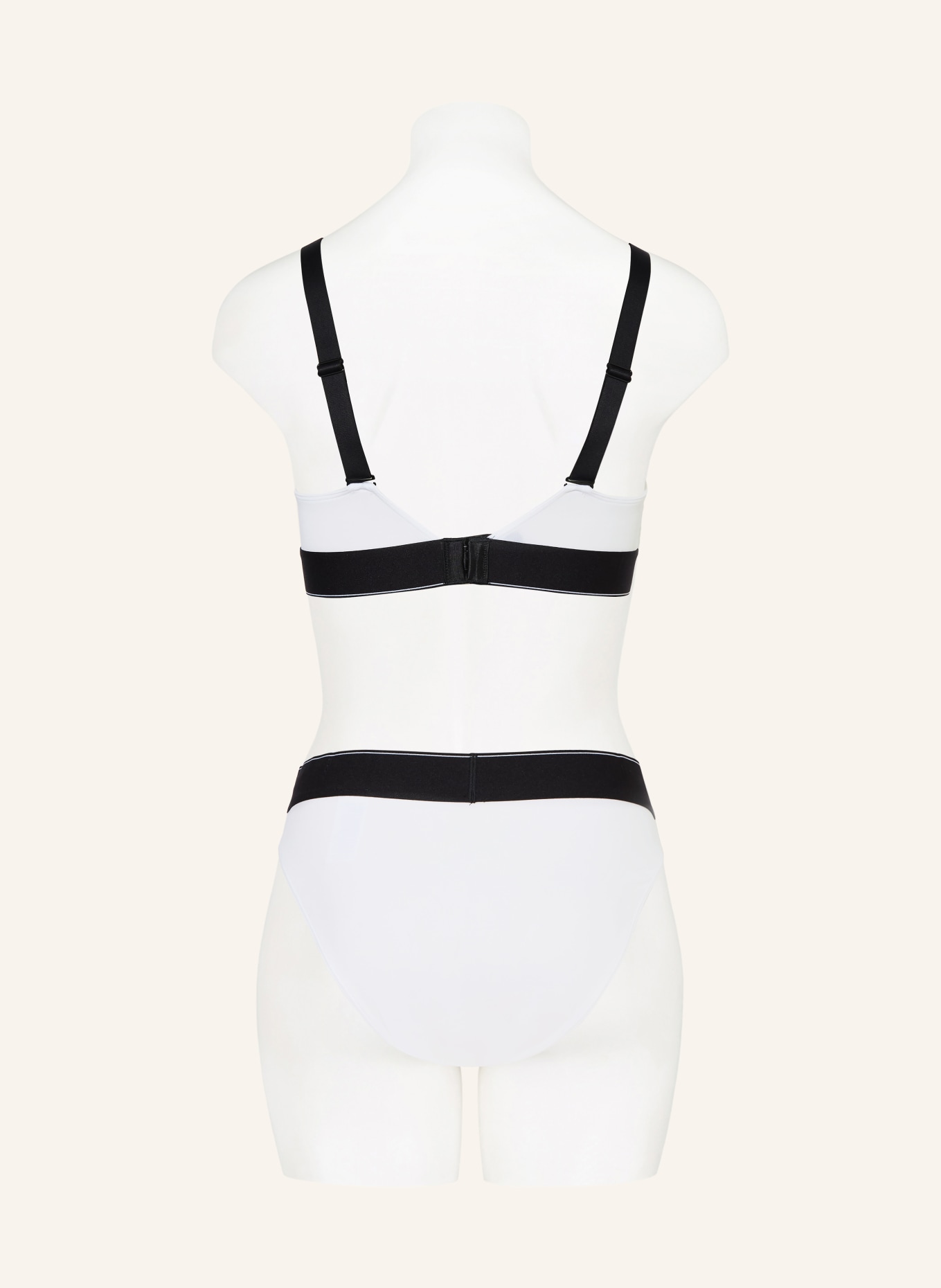 Calvin Klein Bustier: WEISS / SCHWARZ