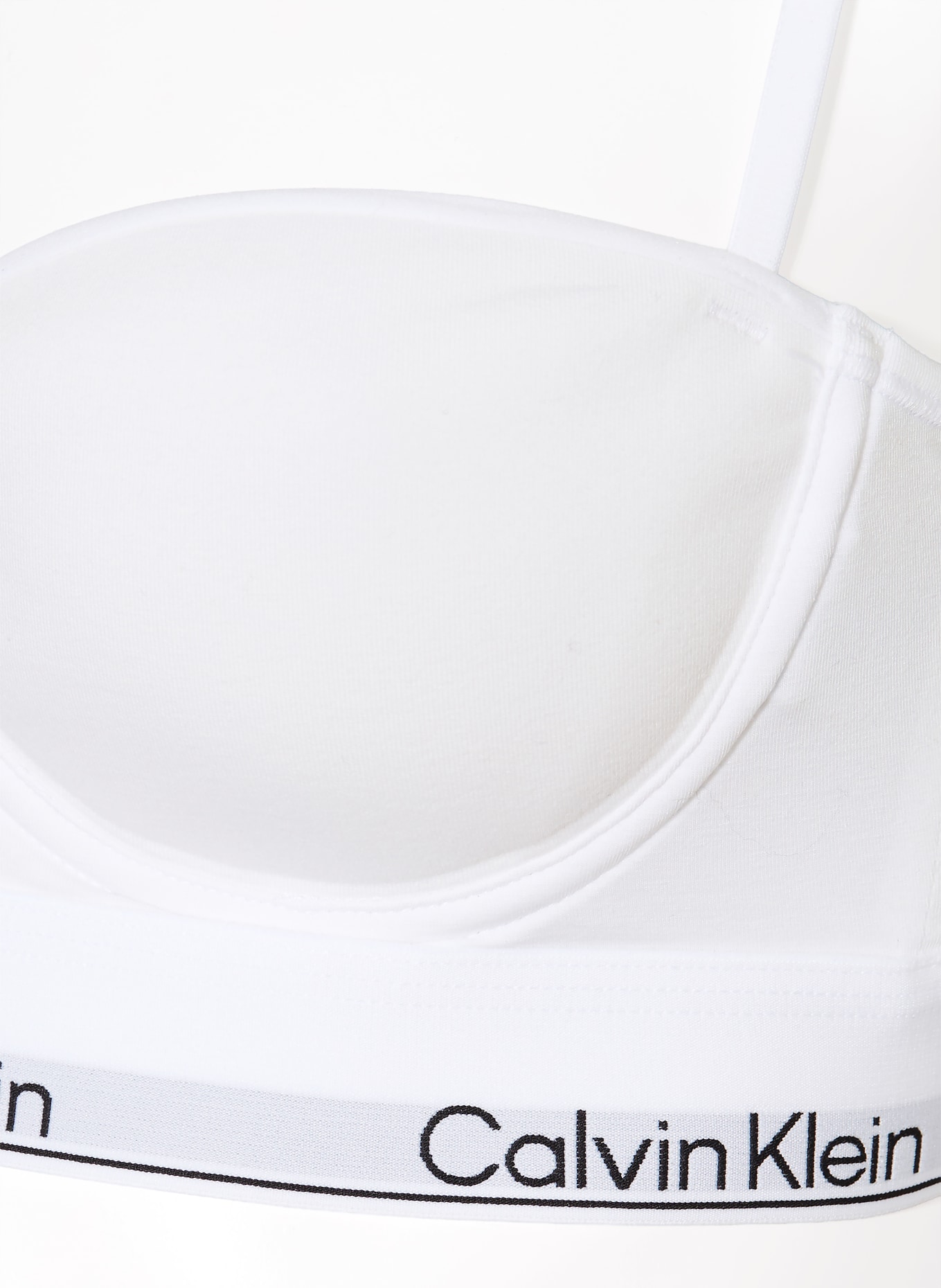 Calvin Klein balconette bra: WHITE / LIGHT GRAY / BLACK