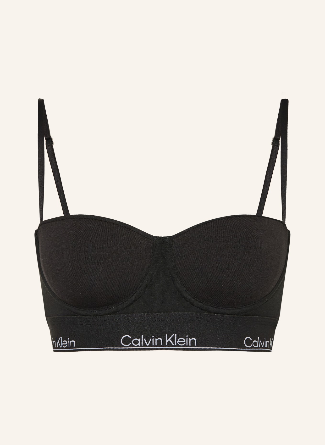 Calvin Klein Balconette-BH: SCHWARZ
