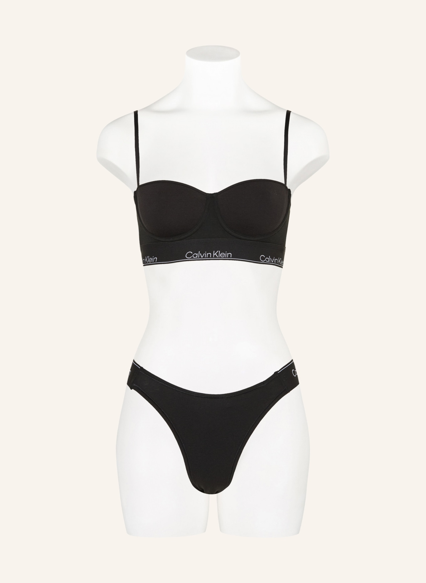 Calvin Klein Balconette-BH: SCHWARZ