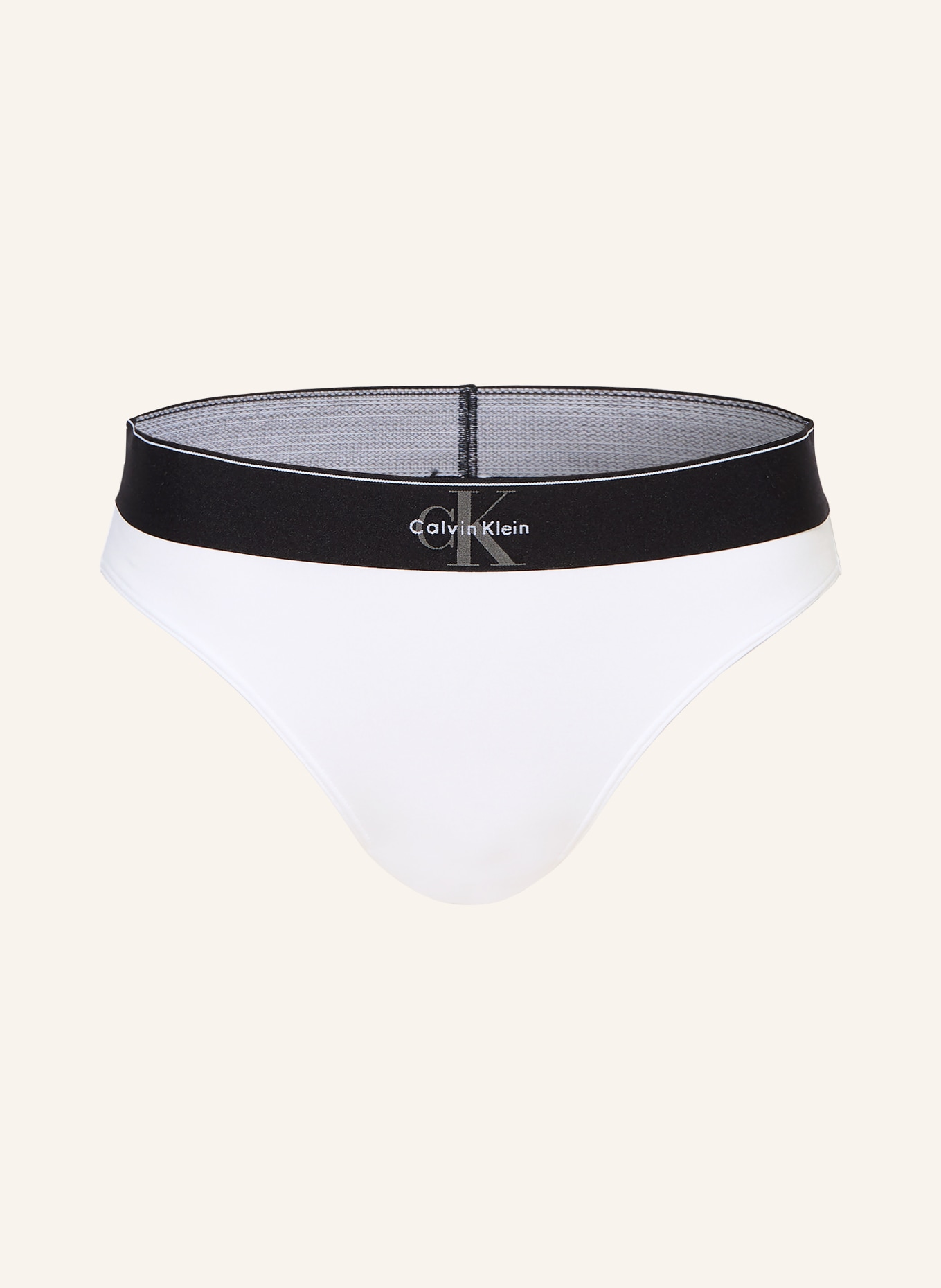 Calvin Klein Panty: WEISS / SCHWARZ