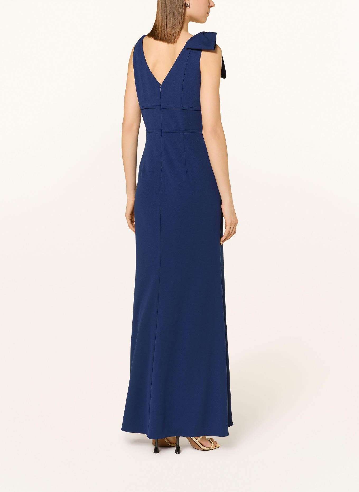 ADRIANNA PAPELL Abendkleid: DUNKELBLAU