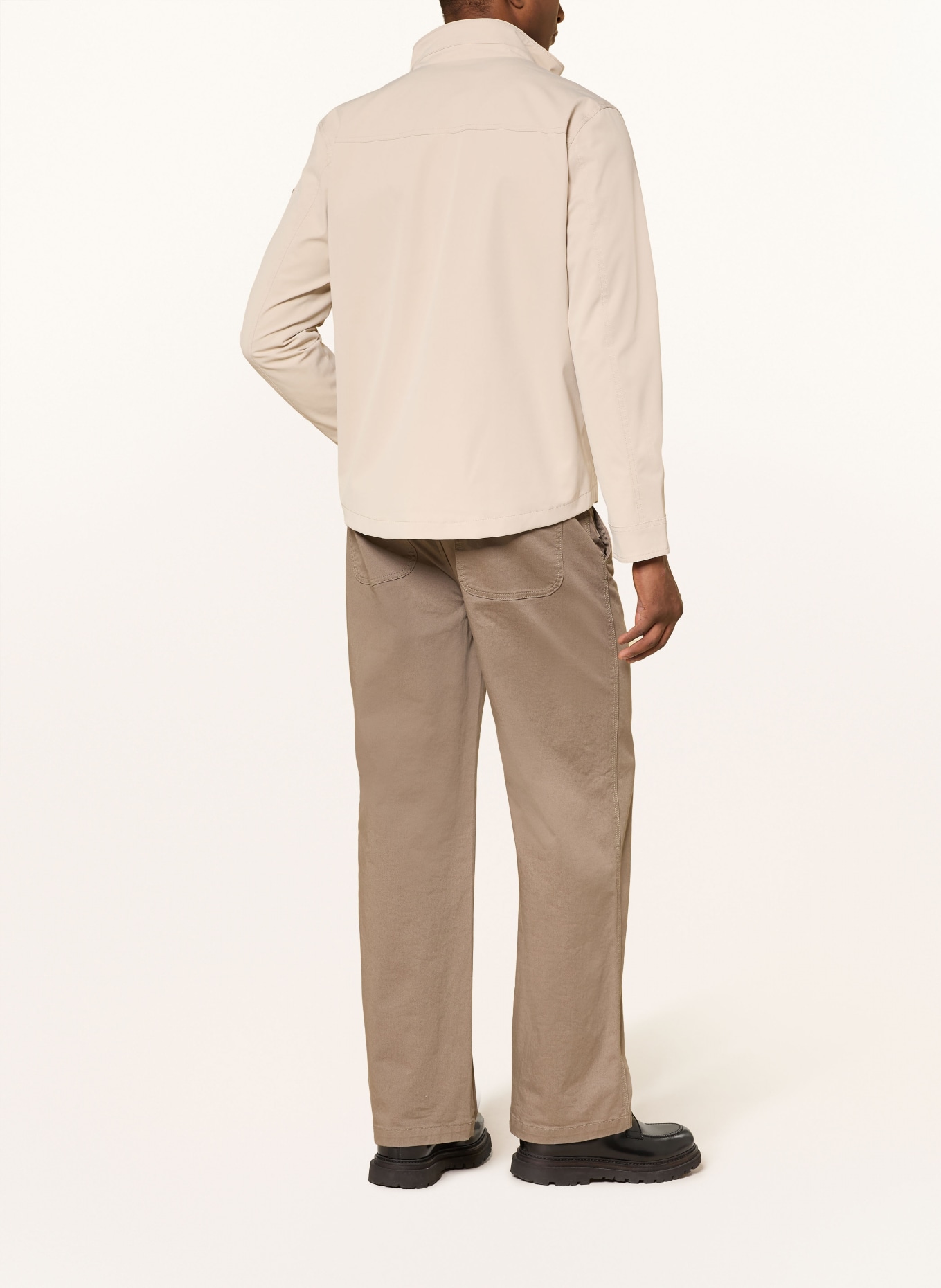 WELLENSTEYN Overshirt BEAUFIELD: HELLBRAUN