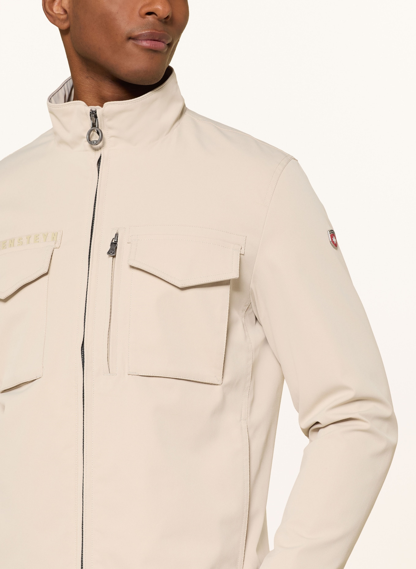 WELLENSTEYN Overshirt BEAUFIELD: HELLBRAUN