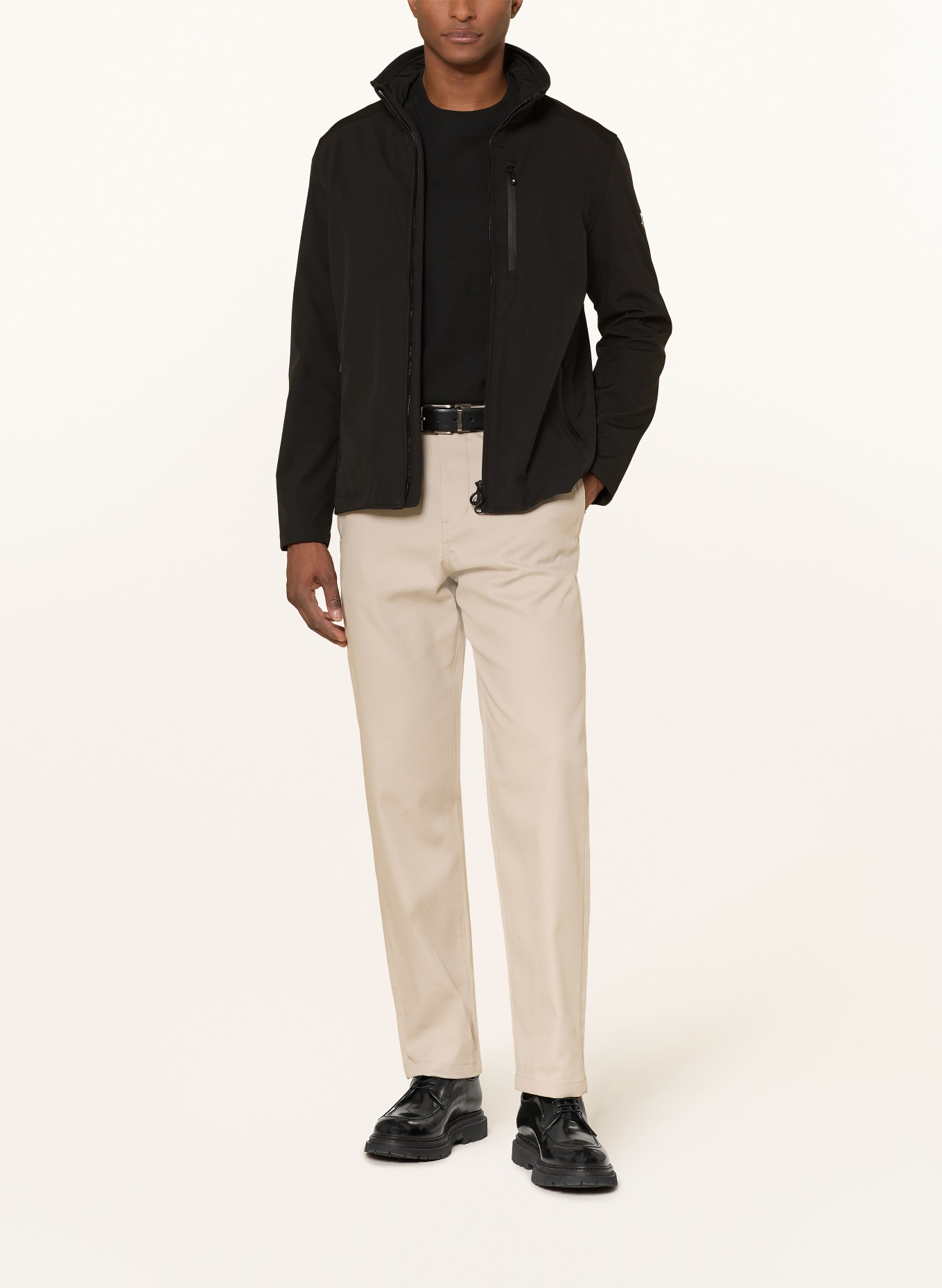 WELLENSTEYN Softshell-Jacke ALPINUS: SCHWARZ