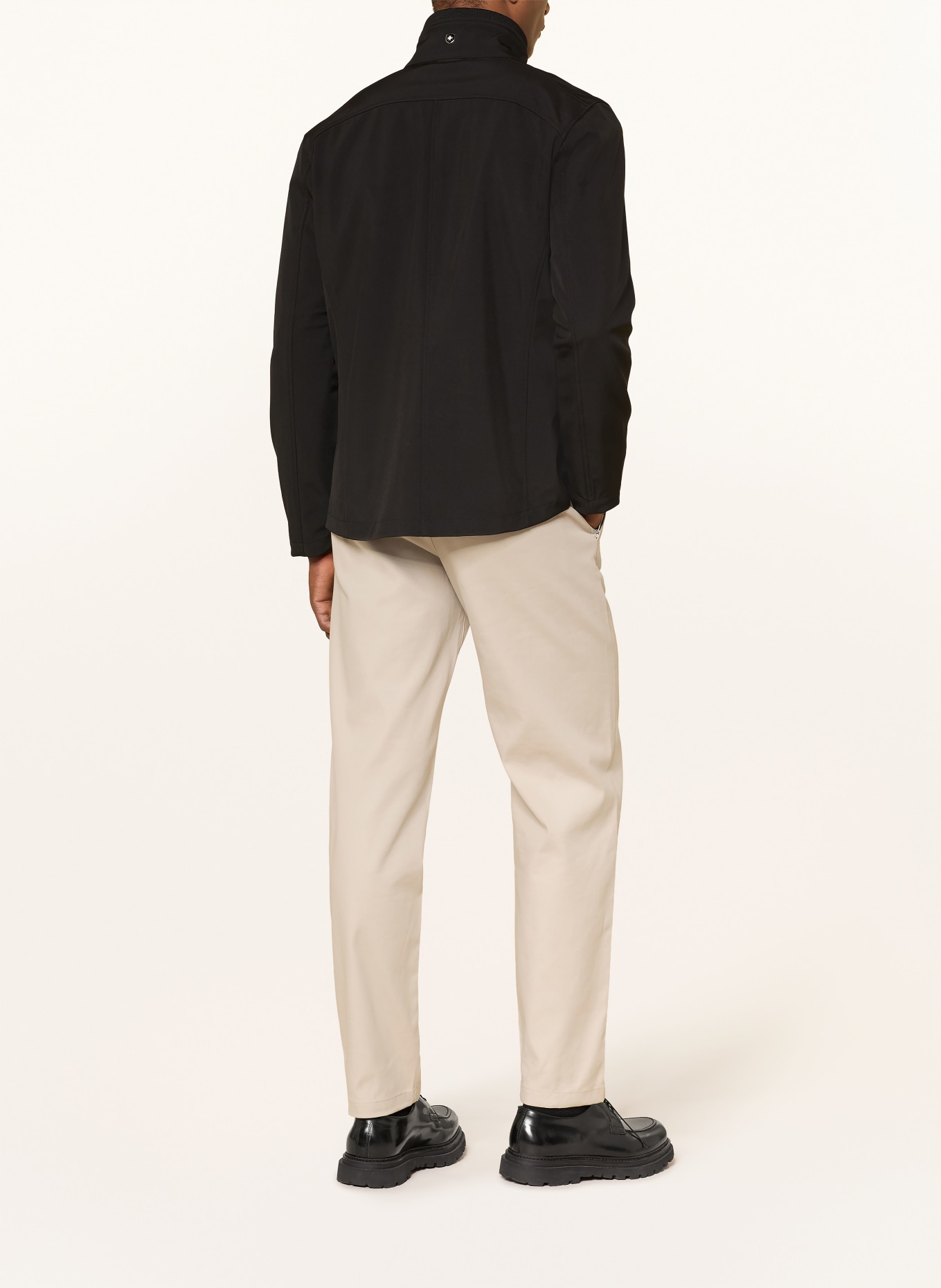 WELLENSTEYN Softshell-Jacke ALPINUS: SCHWARZ