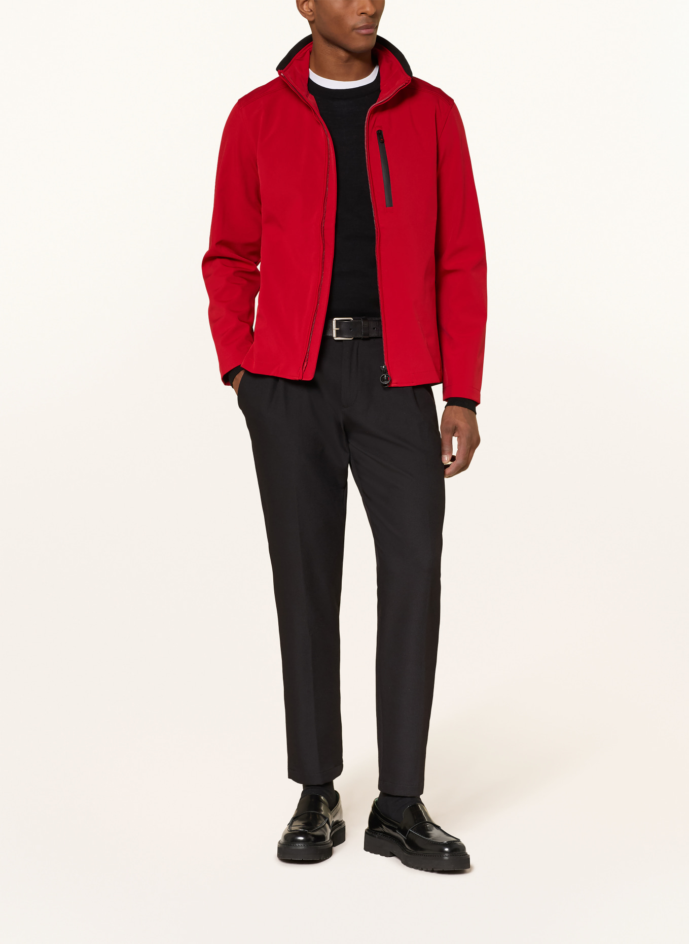 WELLENSTEYN Softshell-Jacke ALPINUS: ROT