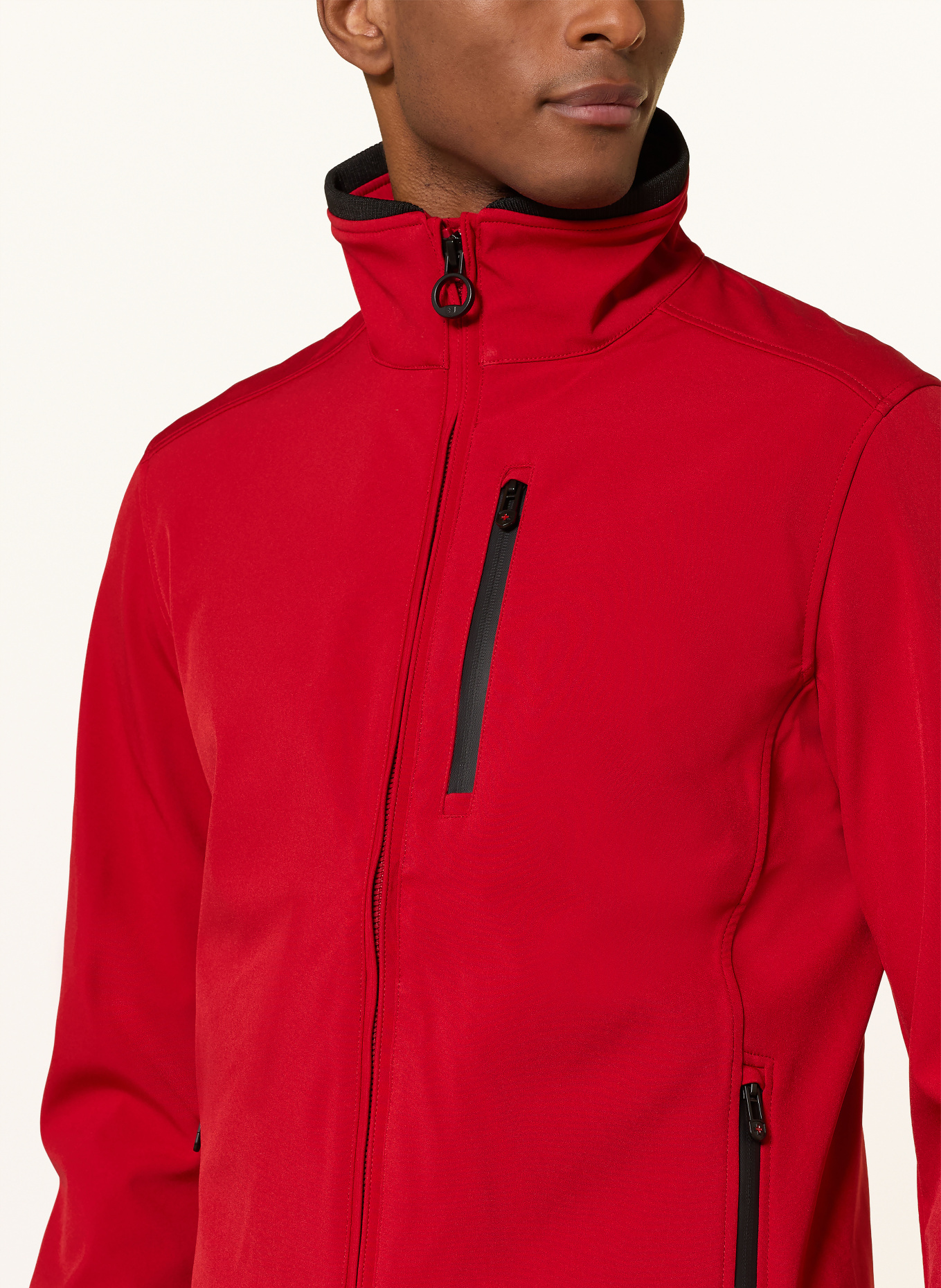 WELLENSTEYN Softshell-Jacke ALPINUS: ROT