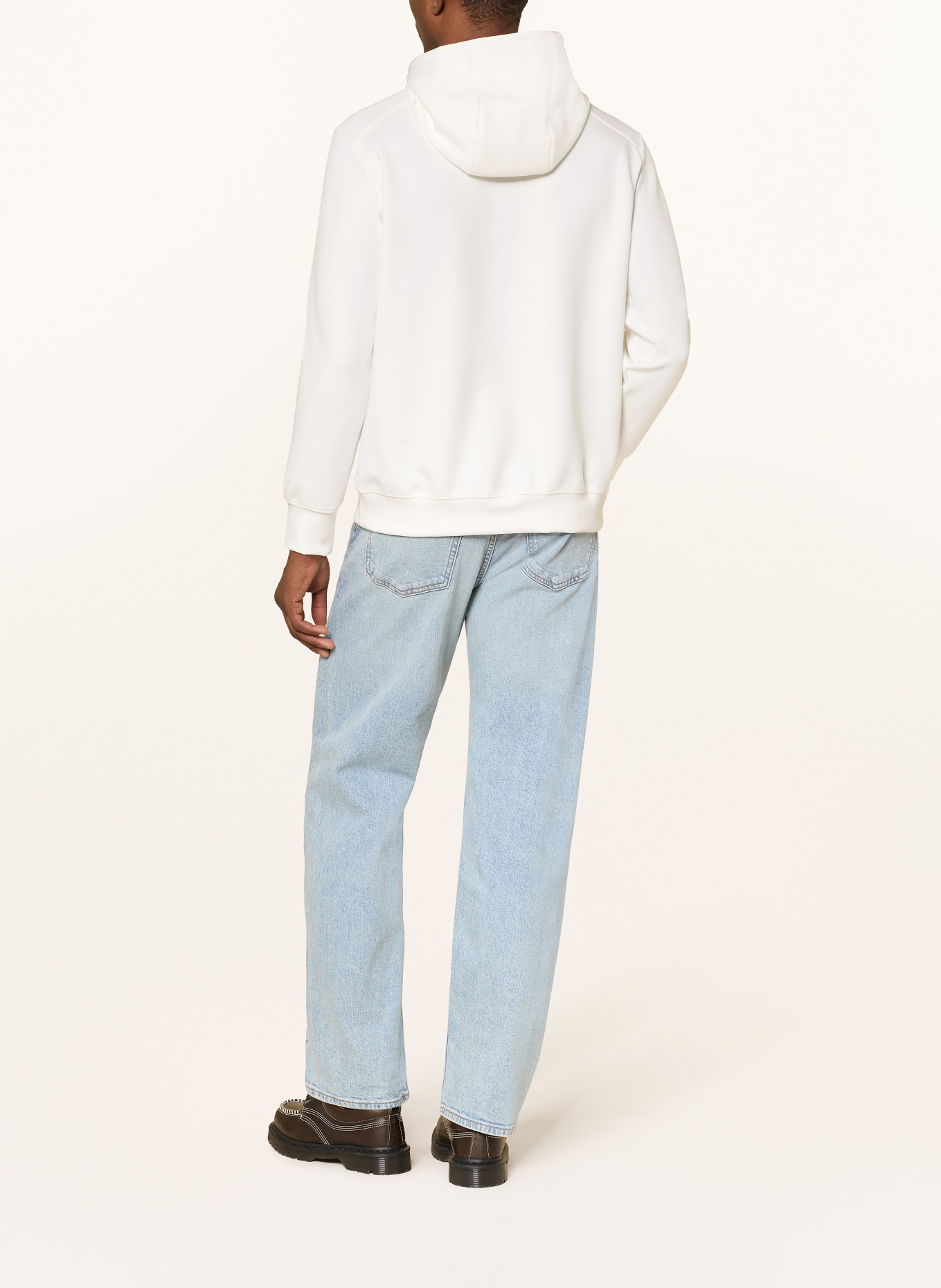 WELLENSTEYN Hoodie PACOUR: WIT