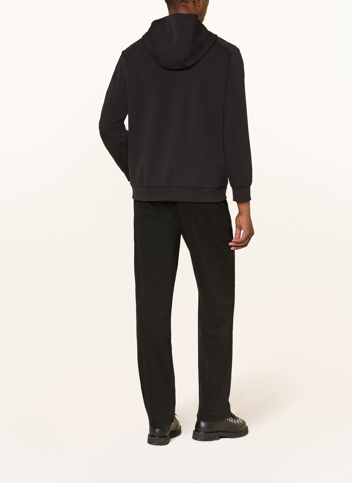 WELLENSTEYN Hoodie PACOUR: ZWART