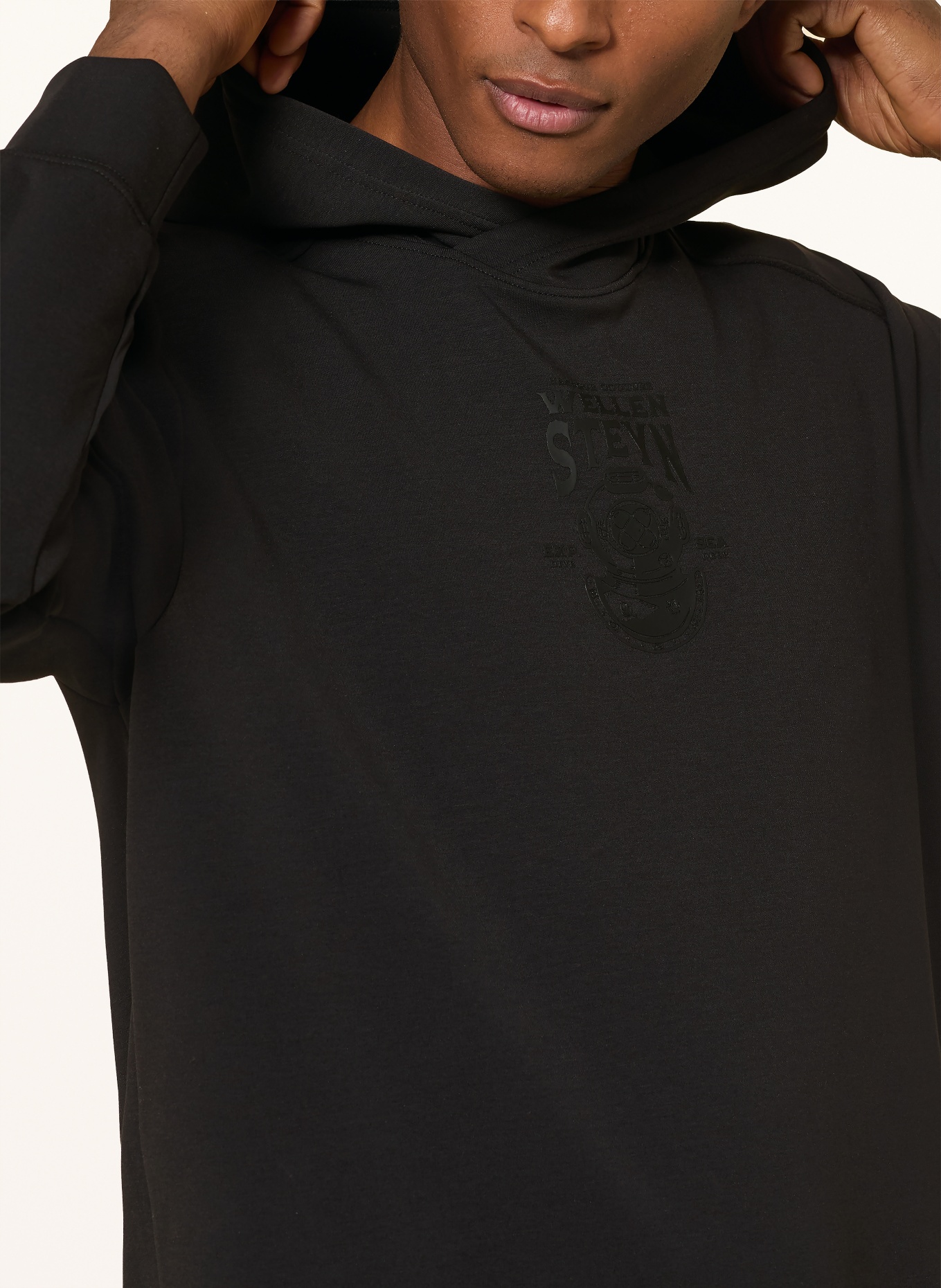 WELLENSTEYN Hoodie PACOUR: ZWART