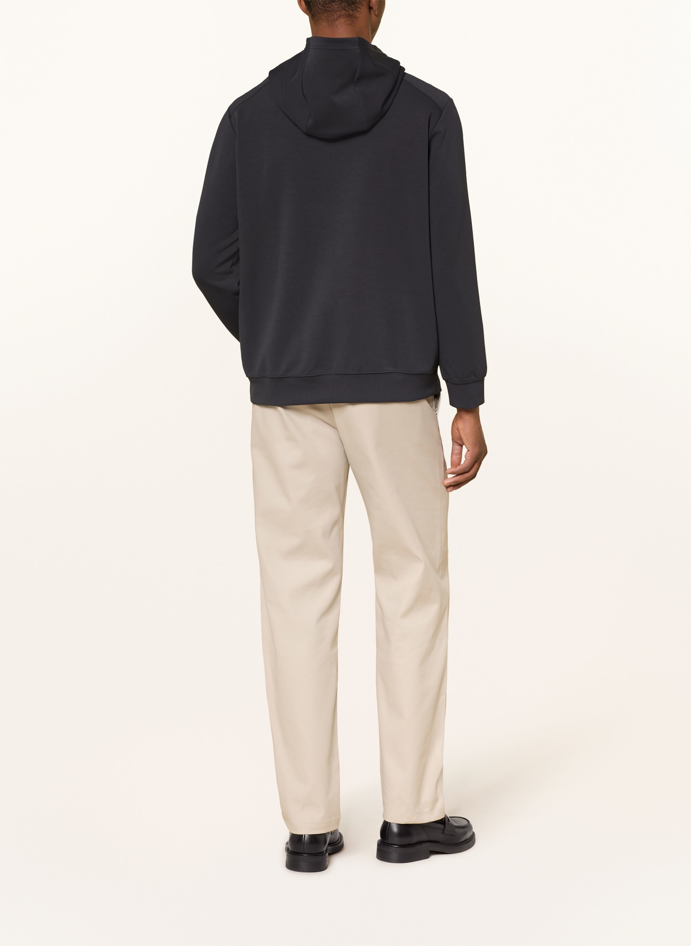 WELLENSTEYN Hoodie PACOUR: DONKERBLAUW