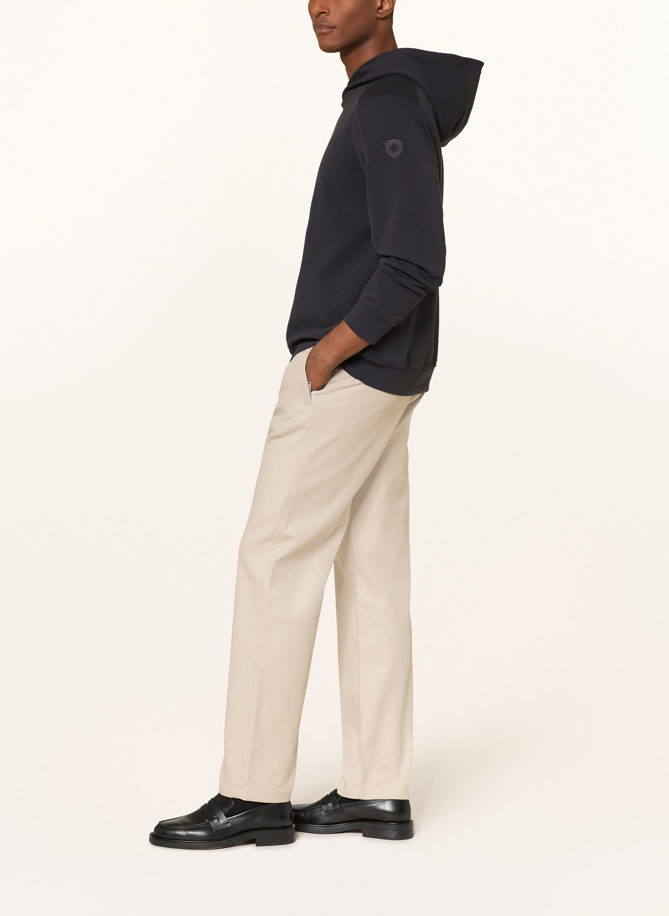 WELLENSTEYN Hoodie PACOUR: DONKERBLAUW