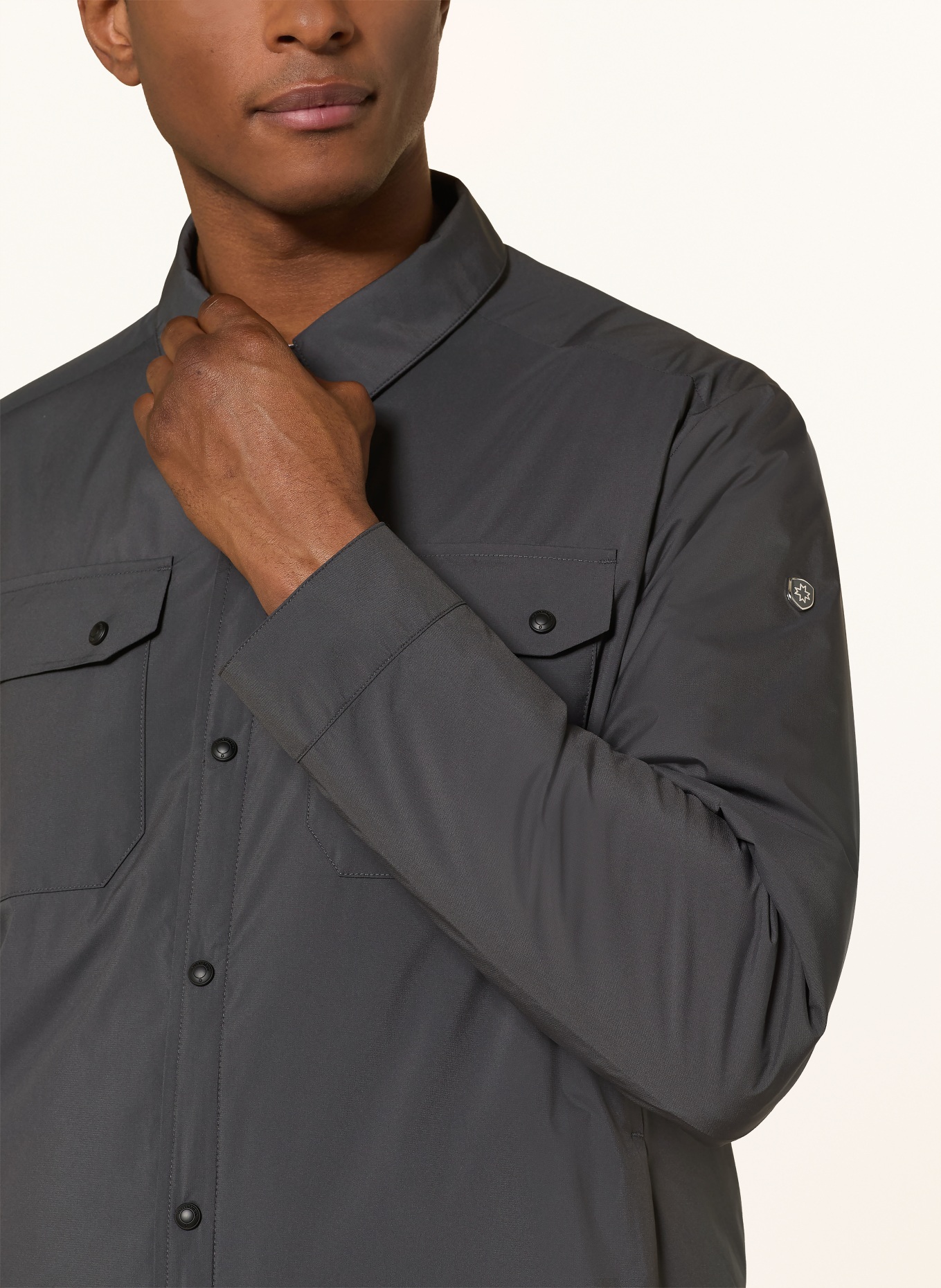 WELLENSTEYN Overshirt SUPERLIGHT: GRAU