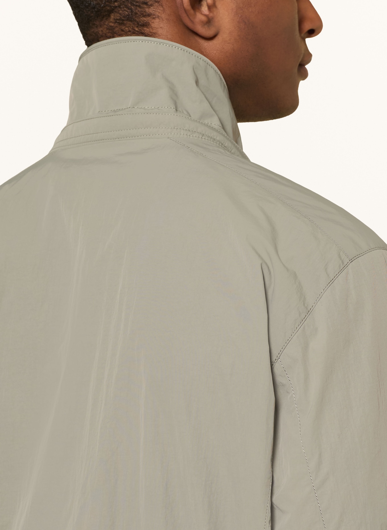 WELLENSTEYN Fieldjacket KINGSGOLD mit abnehmbarer Kapuze: GRAU