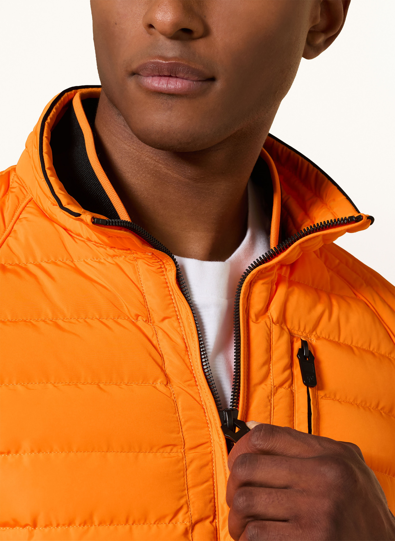 WELLENSTEYN Steppjacke MOLMS mit SORONA® AURA-Isolierung: ORANGE