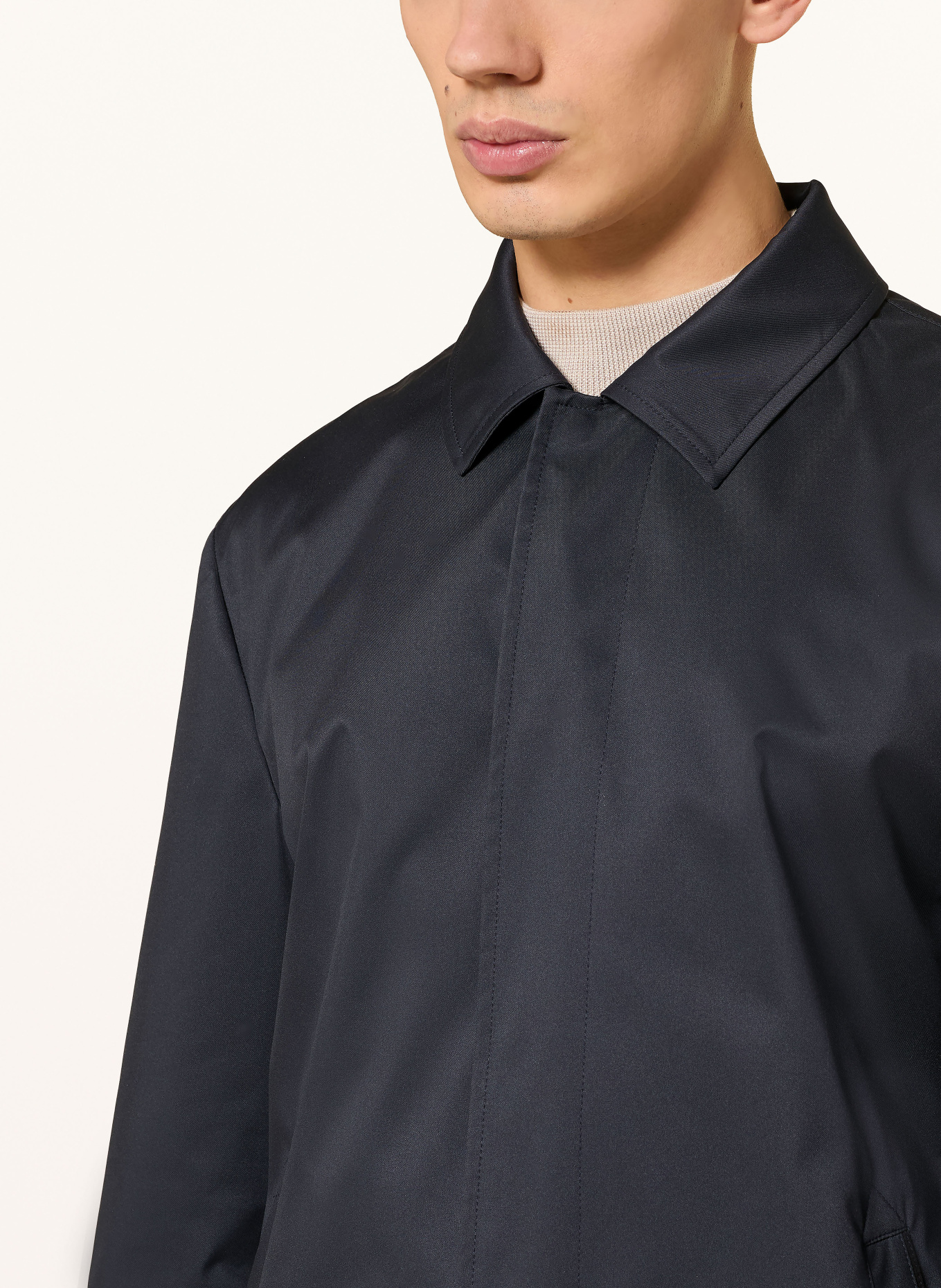 CANALI Mantel: DUNKELBLAU