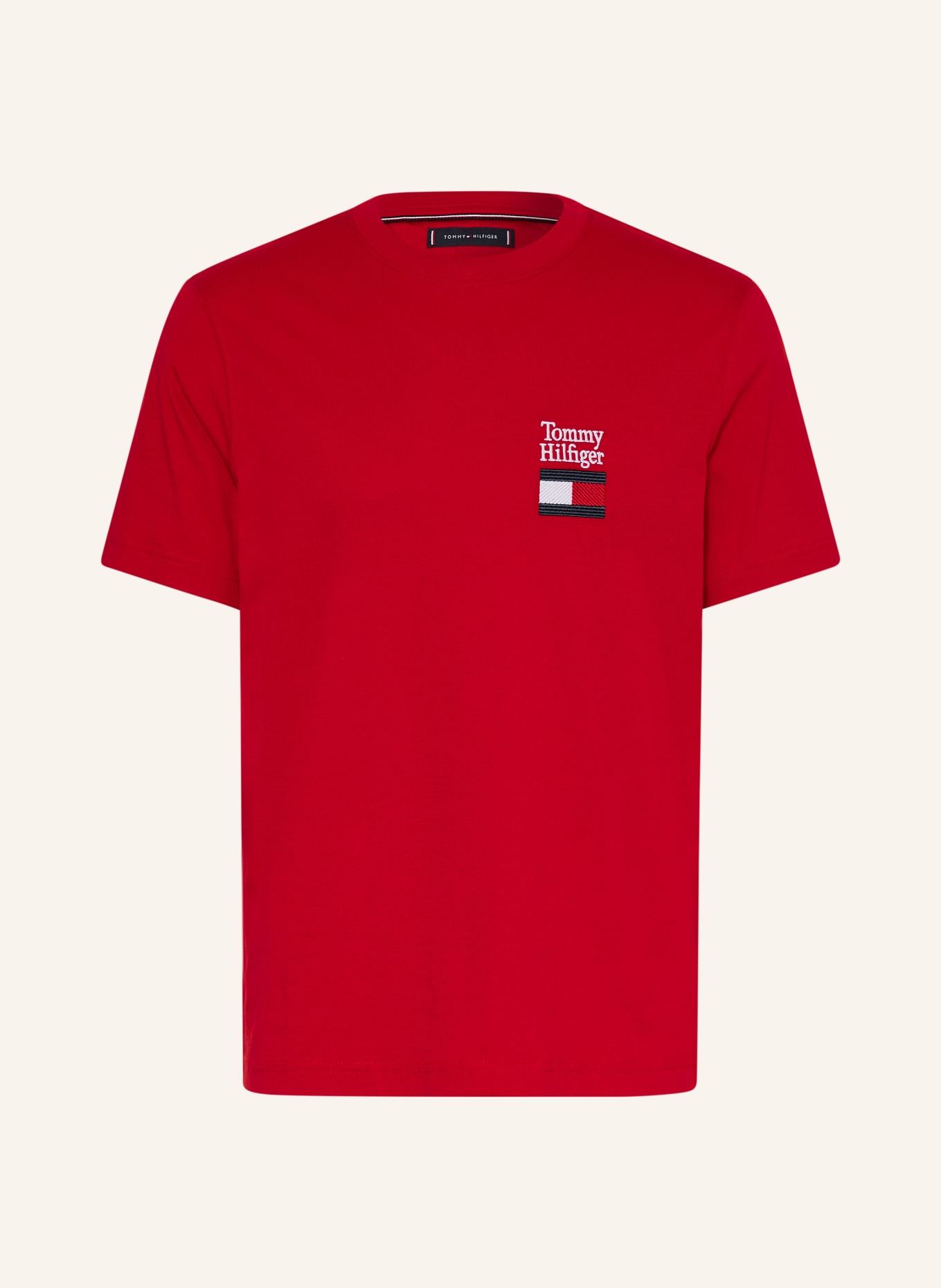 TOMMY HILFIGER T-Shirt: ROT