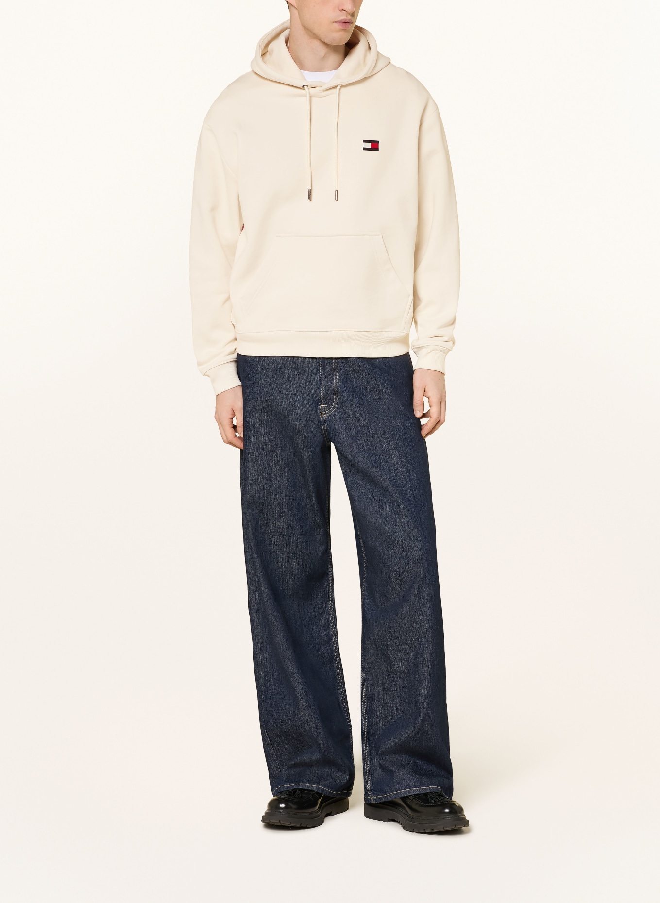 TOMMY HILFIGER Hoodie: CREME