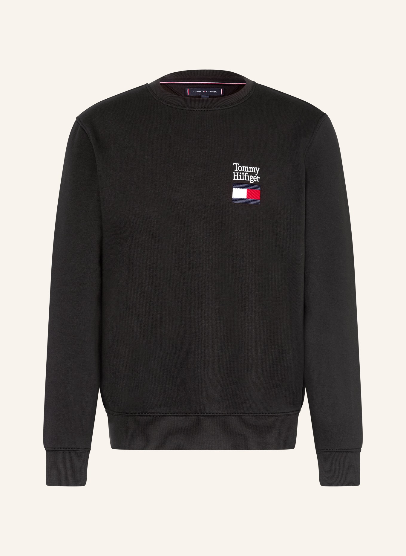 TOMMY HILFIGER bluza: CZARNY