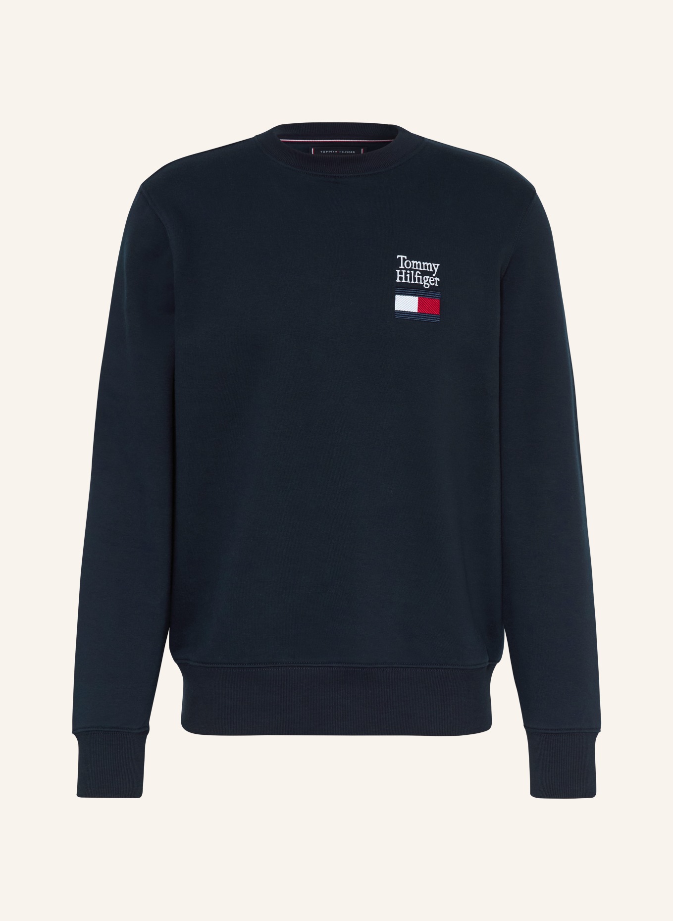 TOMMY HILFIGER Sweatshirt: DUNKELBLAU