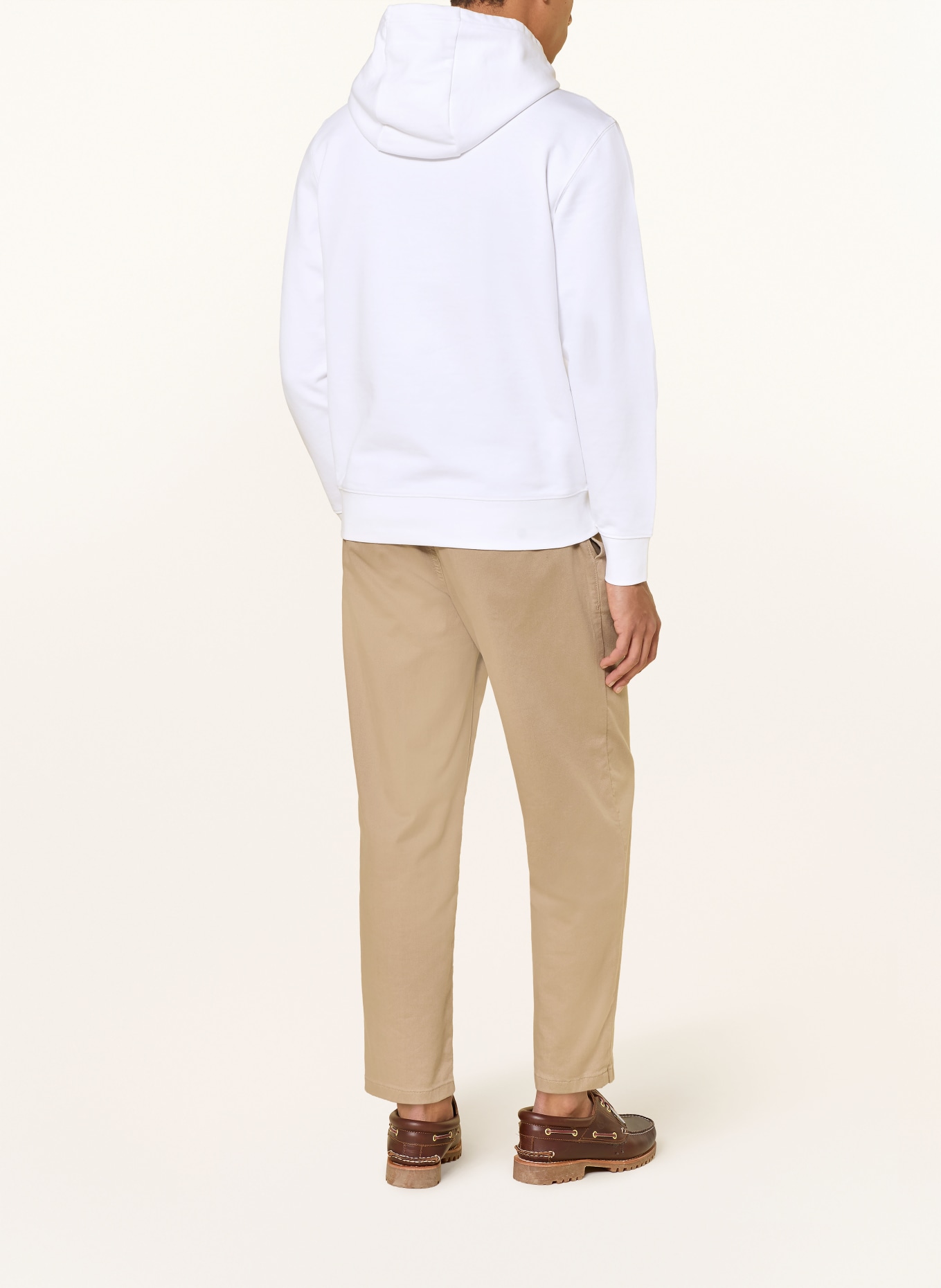 TOMMY HILFIGER Hoodie: WEISS